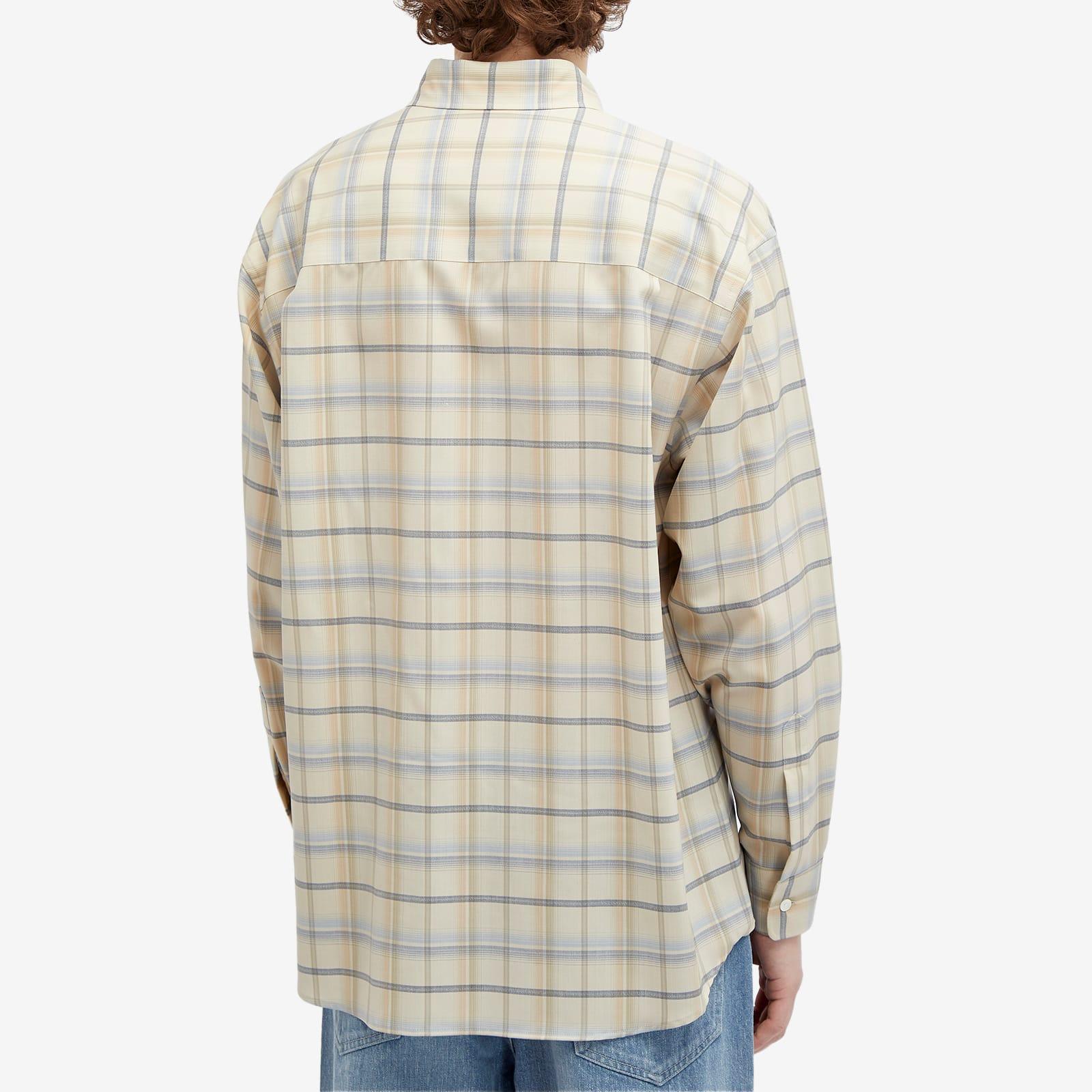 AURALEE Superlight Wool Check Shirt in White for Men | Lyst AURALEE Superlight Wool Check Shirt in White for Men | Lyst