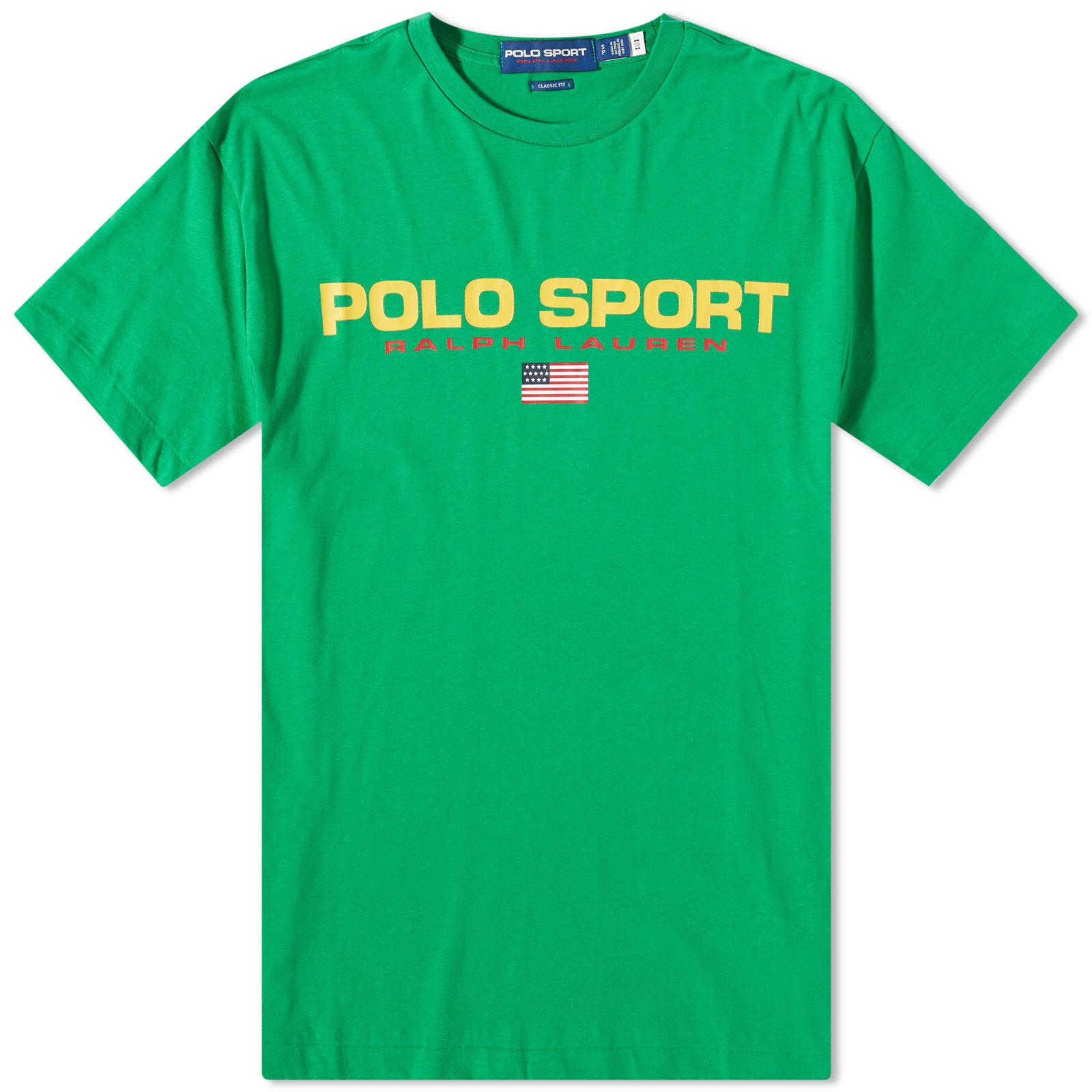 Polo Ralph Lauren Polo Sport T-shirt in Green for Men | Lyst