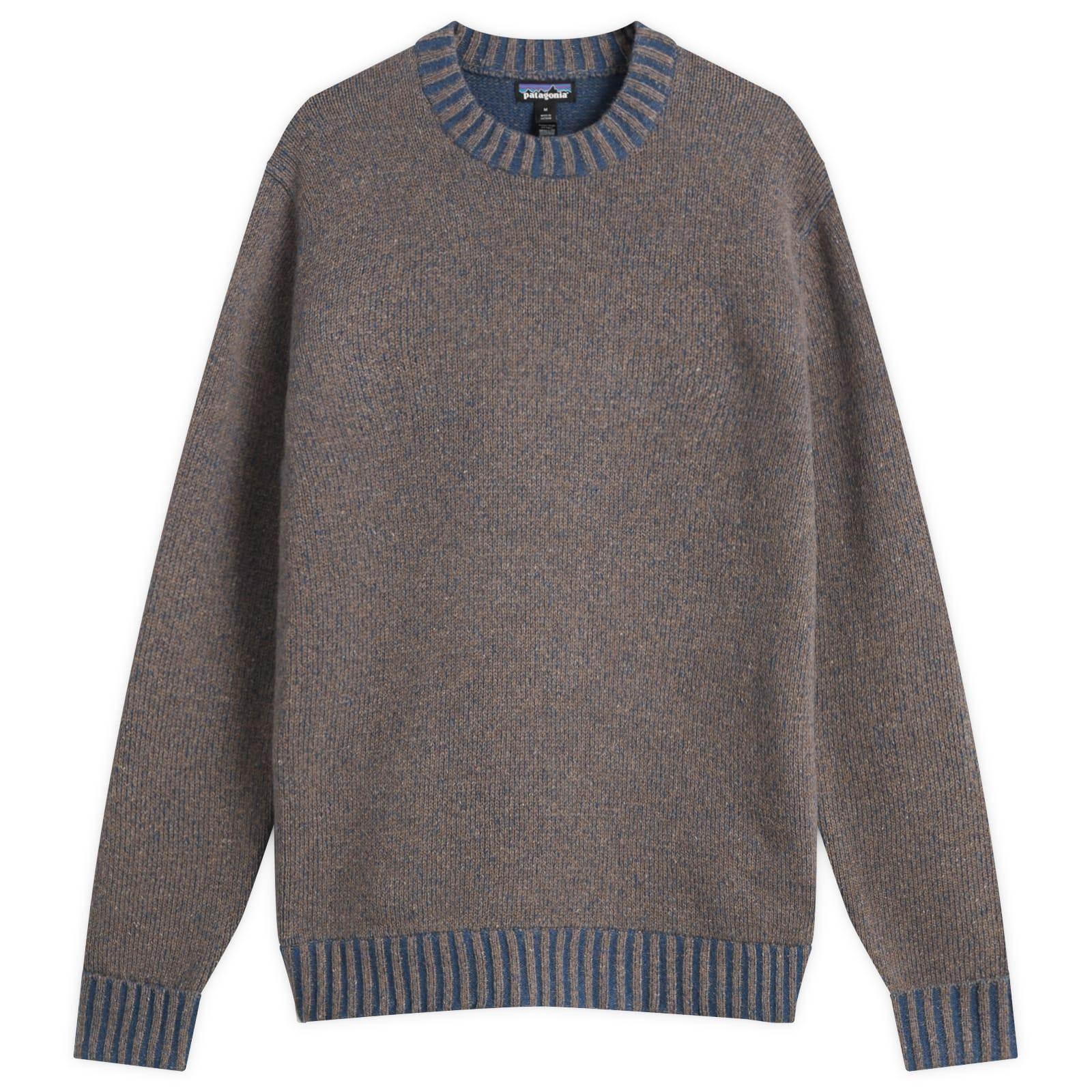 Patagonia Recycled Wool-Blend Sweater in Grey for Men | Lyst UK