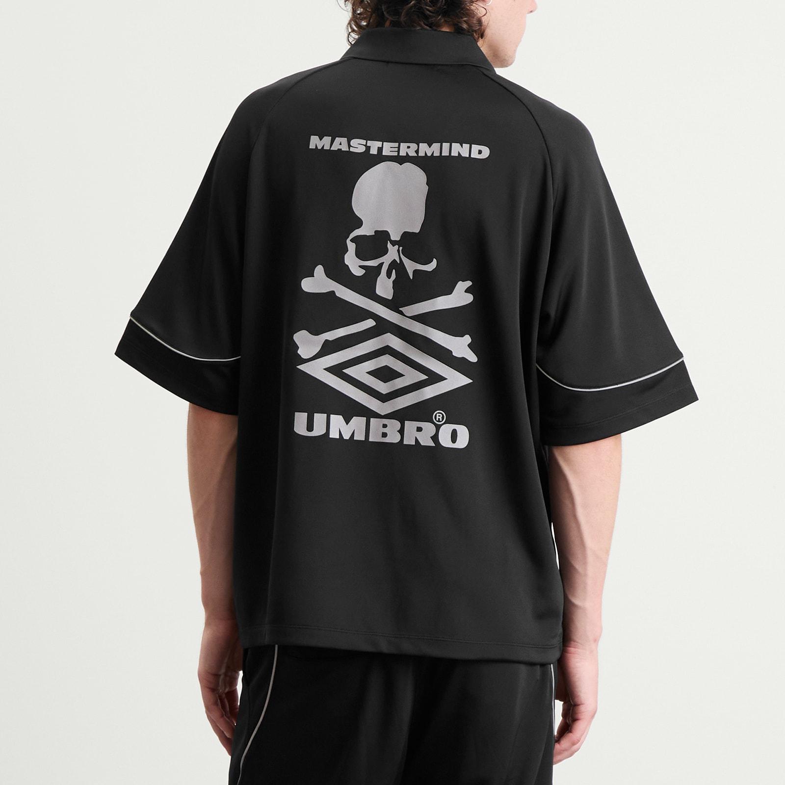 MASTERMIND WORLD X Umbro Short Sleeve Game Shirt in Black for Men
