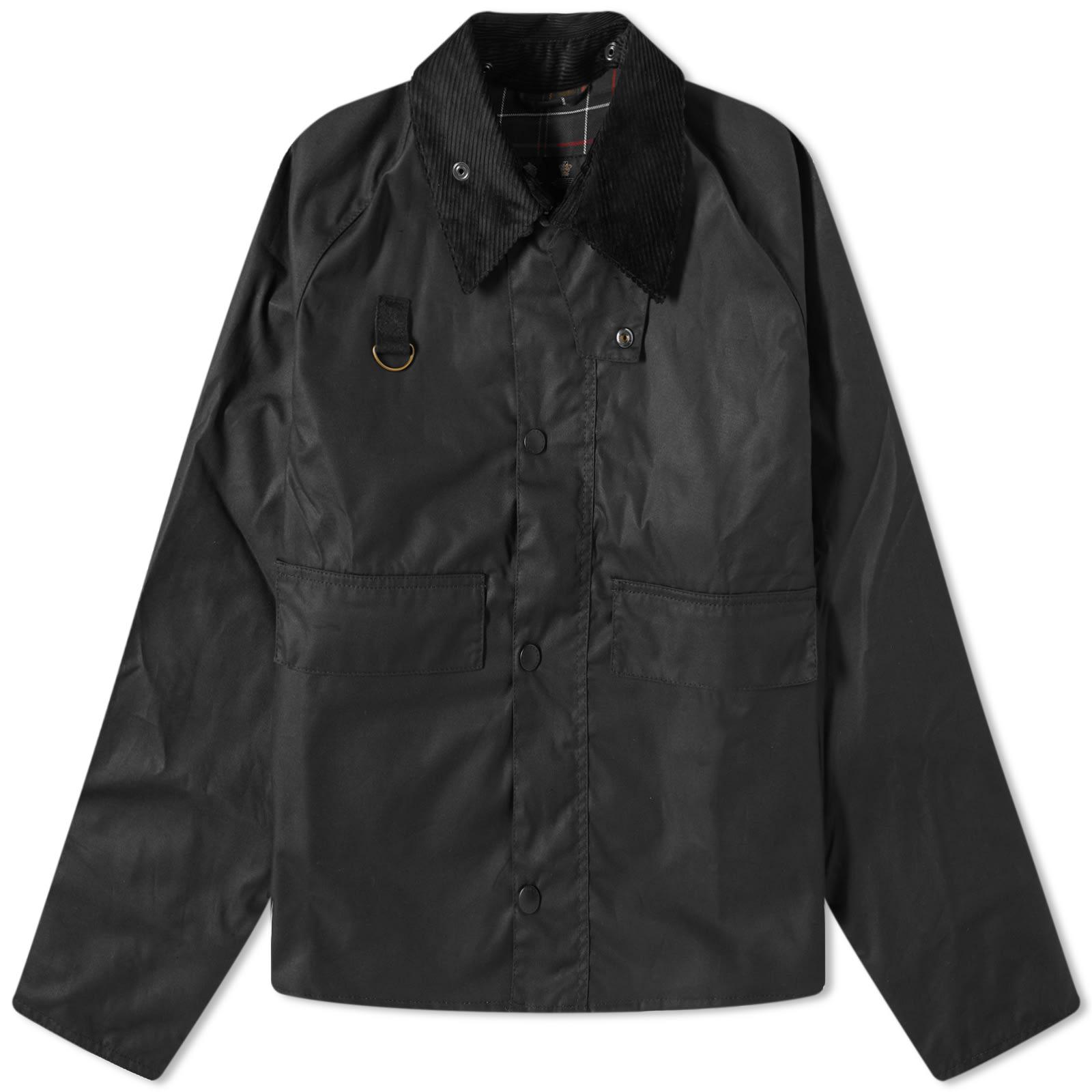 Barbour Sl Spey Wax Jacket in Black for Men | Lyst