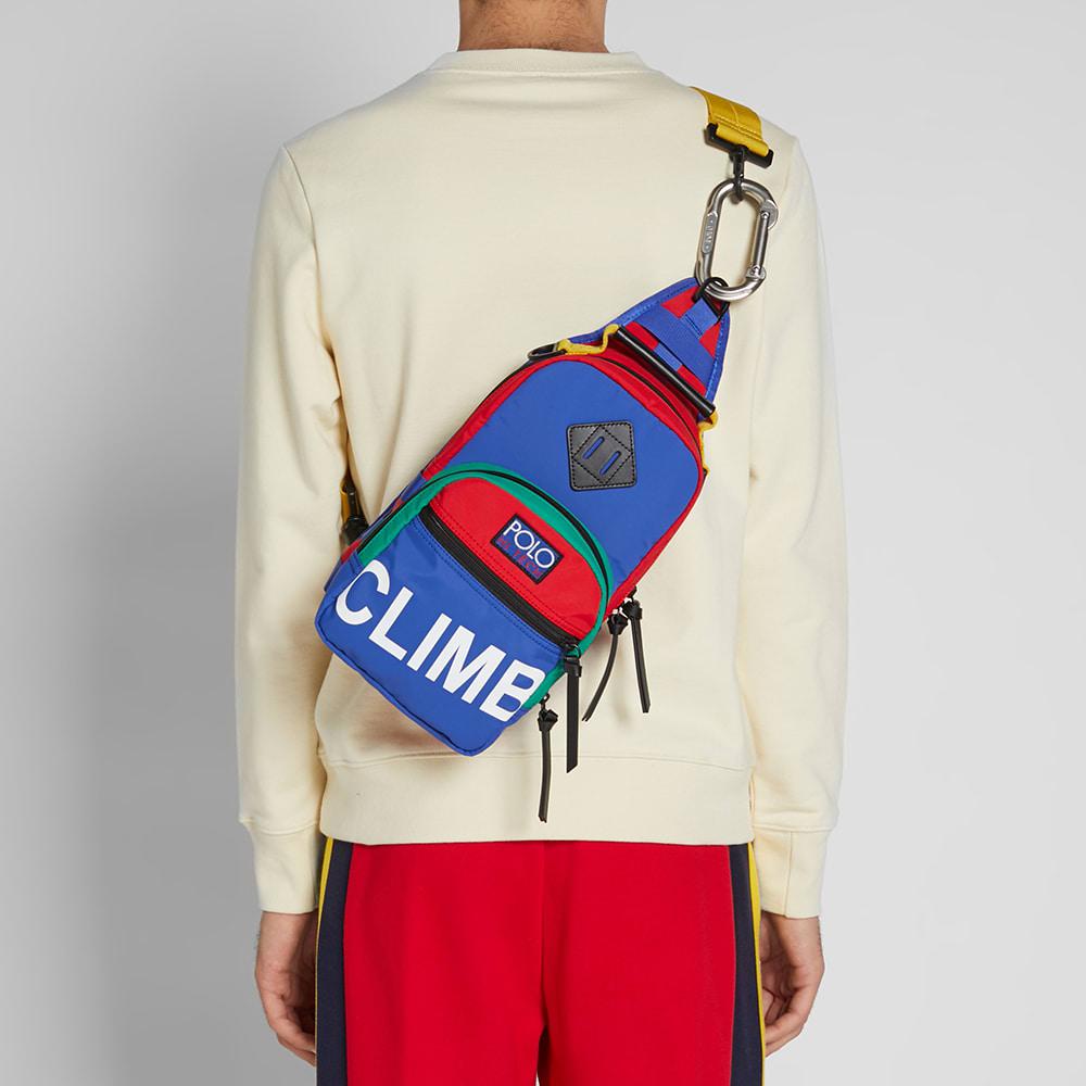 polo hi tech crossbody bag