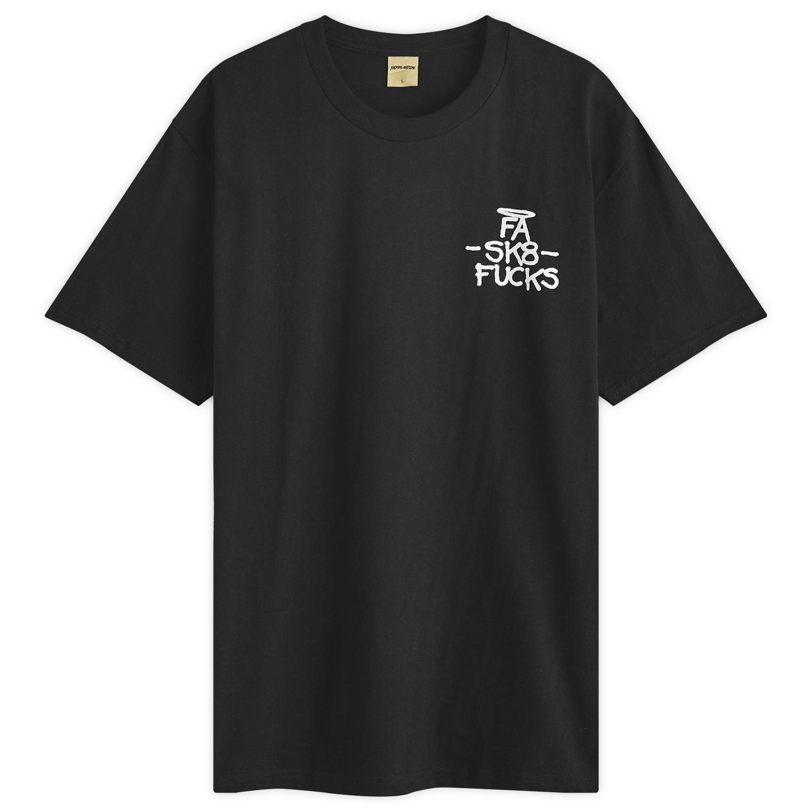 【FUCKING AWESOME】 SK8 FUCKS SHORT SLEEVE TEE BLACK SK8 Fucks Short Sleeve Tee – Fucking Awesome