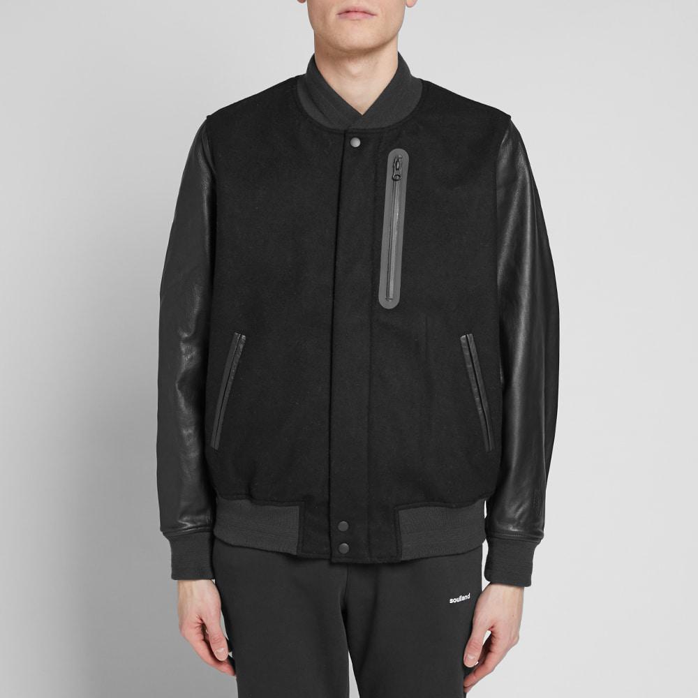 Continu grens ras Nike Nikelab Essentials Destroyer Jacket in Black for Men | Lyst