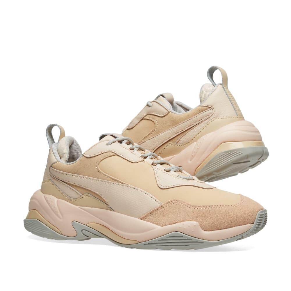 PUMA Leather Thunder Desert Sneakers in Beige (Natural) | Lyst