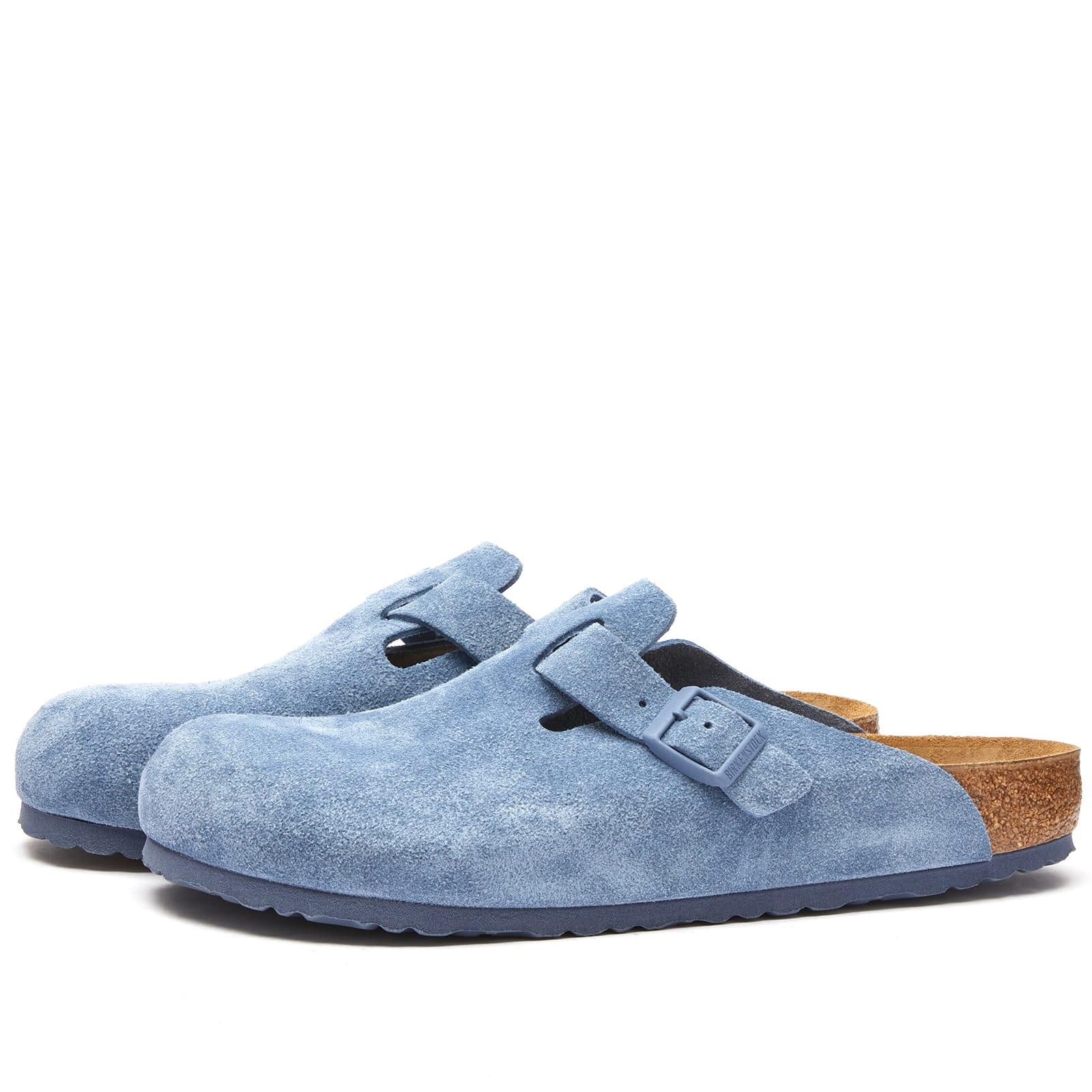 Birkenstock Boston Clog in Blue Lyst