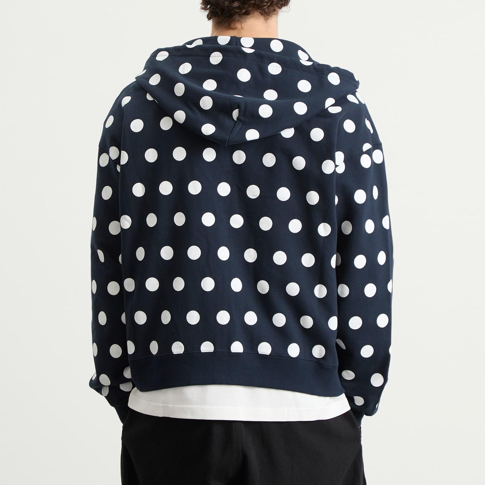 TTT MSW Dot Logo Zip Hoodie in Blue for Men | Lyst UK
