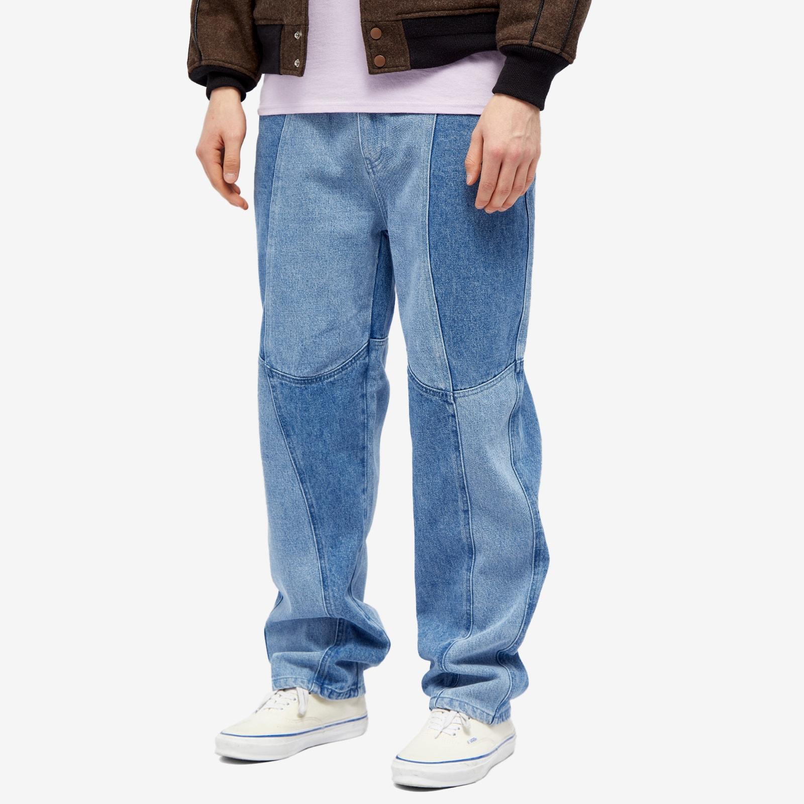 Dime Blocked Relaxed Denim Pant in Blue for Men | Lyst