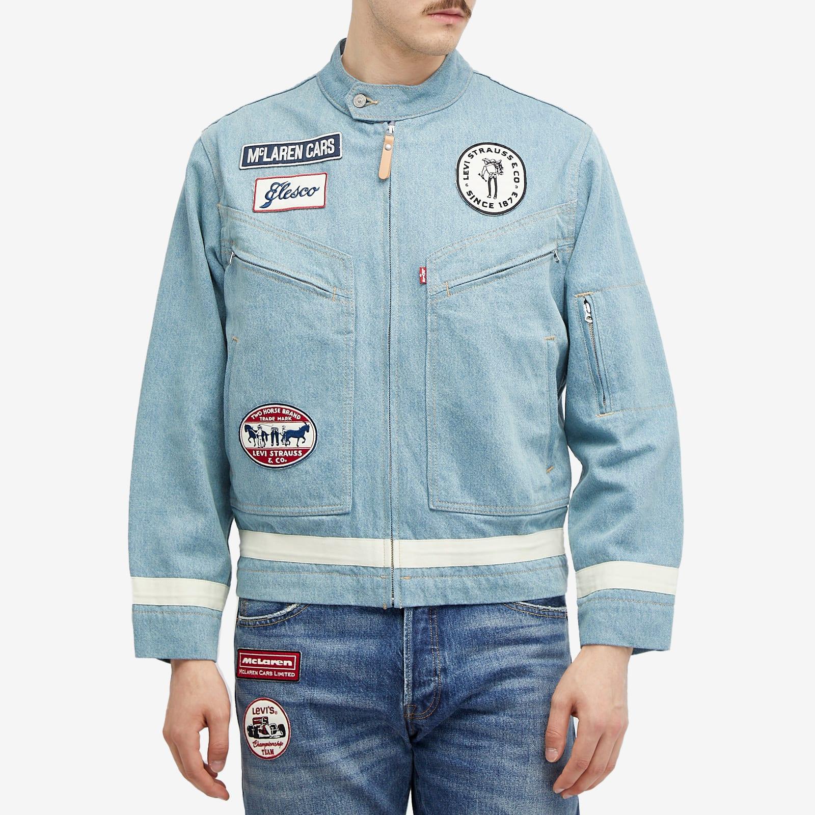 Levi's Levis X Mclaren Racing Jacket in Blue for Men | Lyst