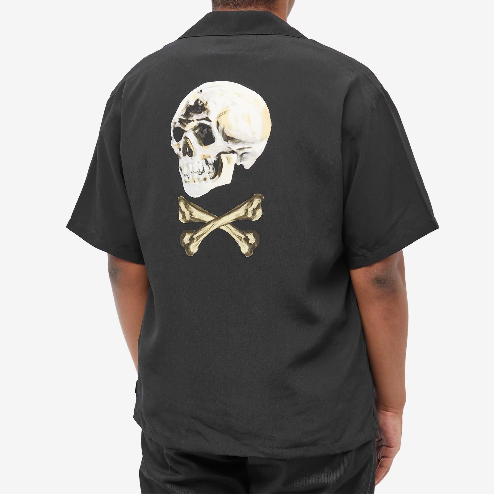 Neighborhood × Great Frog Skull Hawaiian Shirt in Black for Men