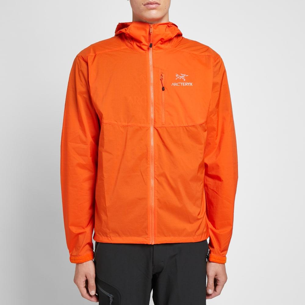 Arc'teryx Synthetic Arc'teryx Squamish Packable Hooded Jacket in Orange ...