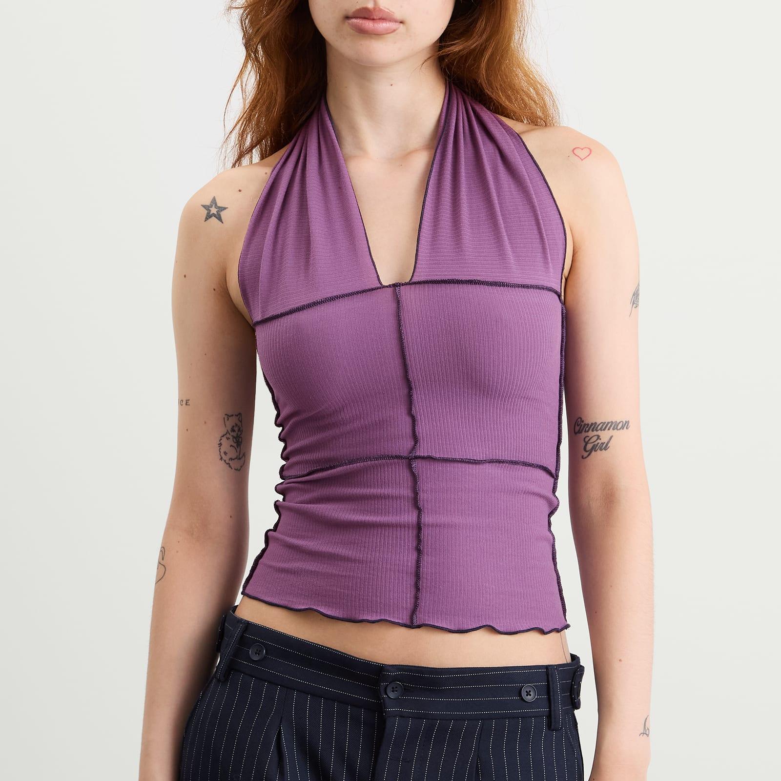 トップス baserange cinder halter neck top sizeS BASERANGE Cinder Halter Top – kyo journal