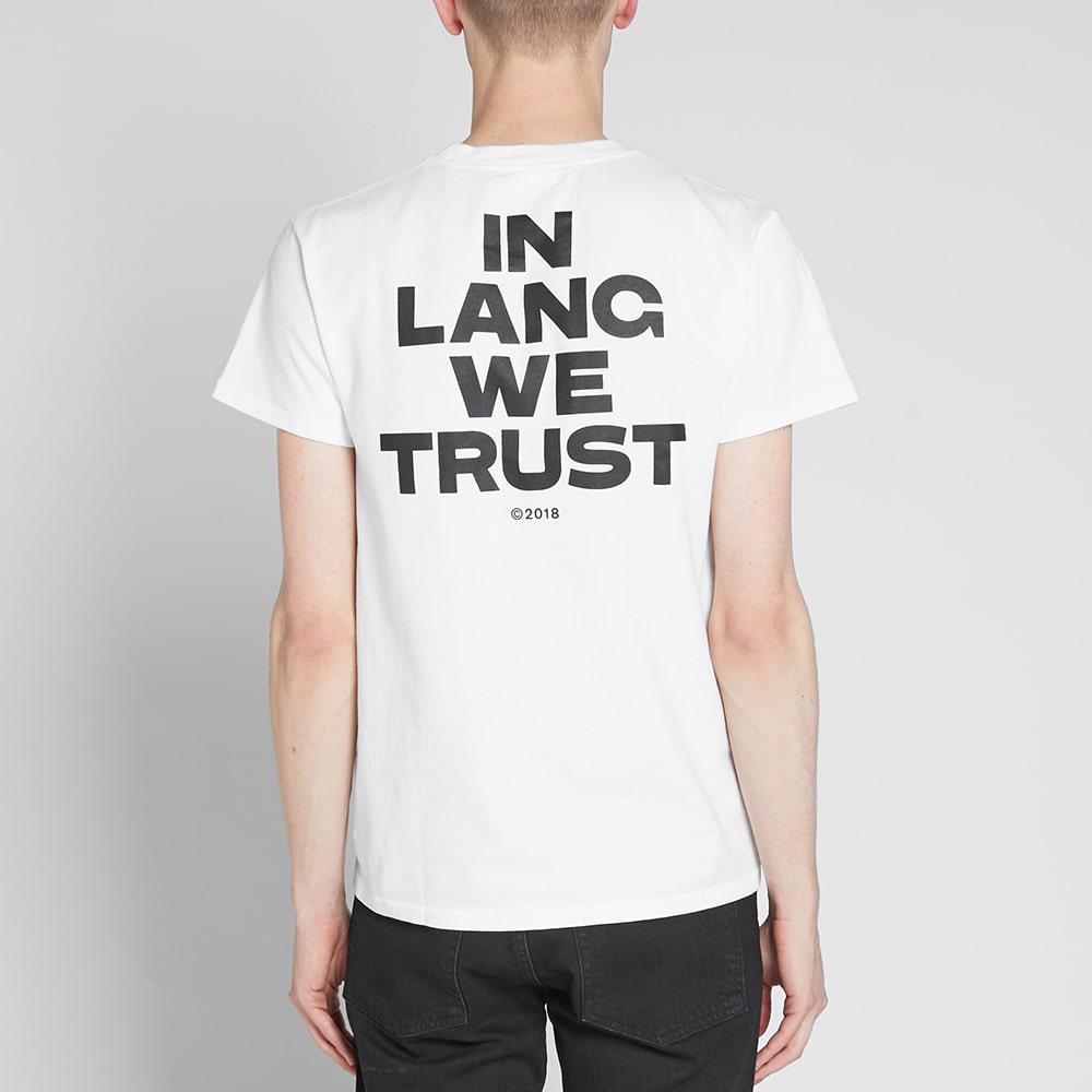 in lang we trust sweatshirt