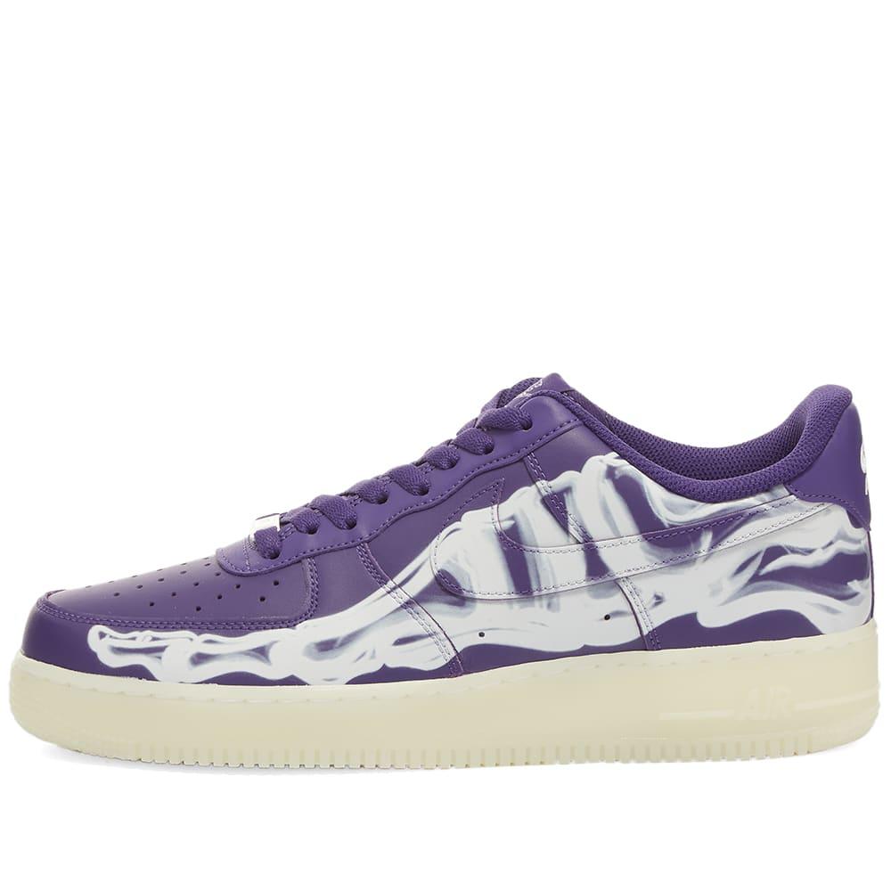 Nike Leather Air Force 1 '07 Skeleton in Purple - Save 8% - Lyst