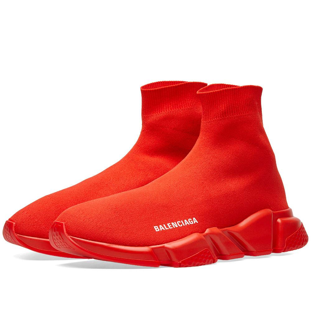 sock balenciaga red