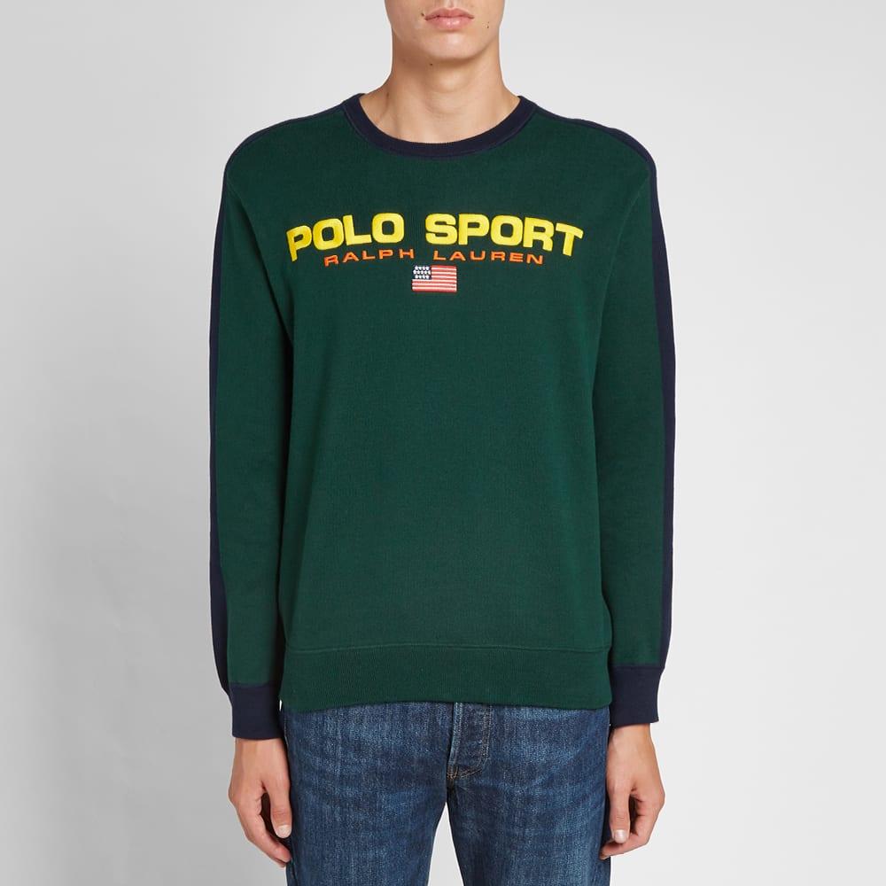 Polo Ralph Lauren Polo Sport Cotton Jumper in Forest (Green) for Men - Lyst