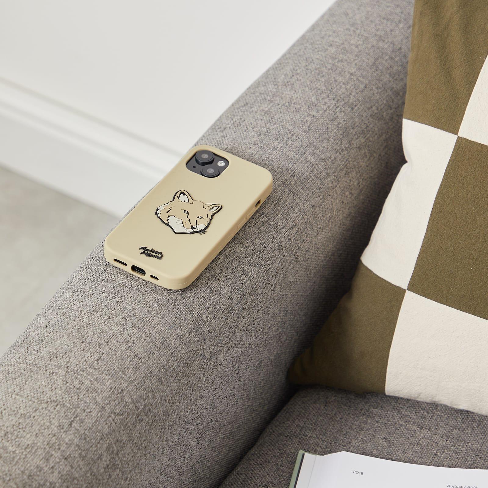 Maison Kitsuné Bold Fox Head Iphone Case in Natural for Men