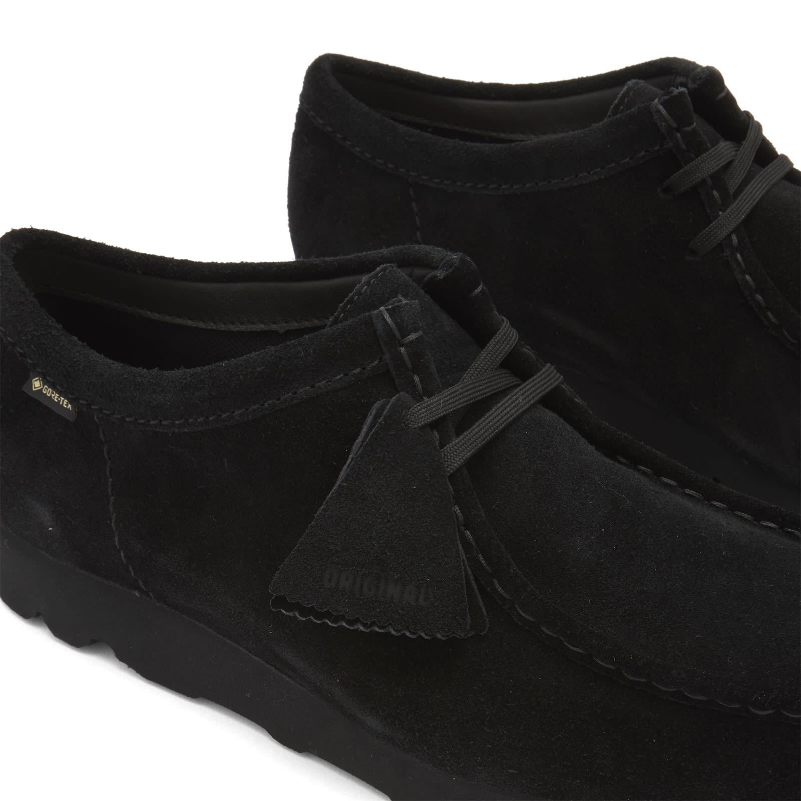 Clarks Wallabee Gtx in Black for Men | Lyst