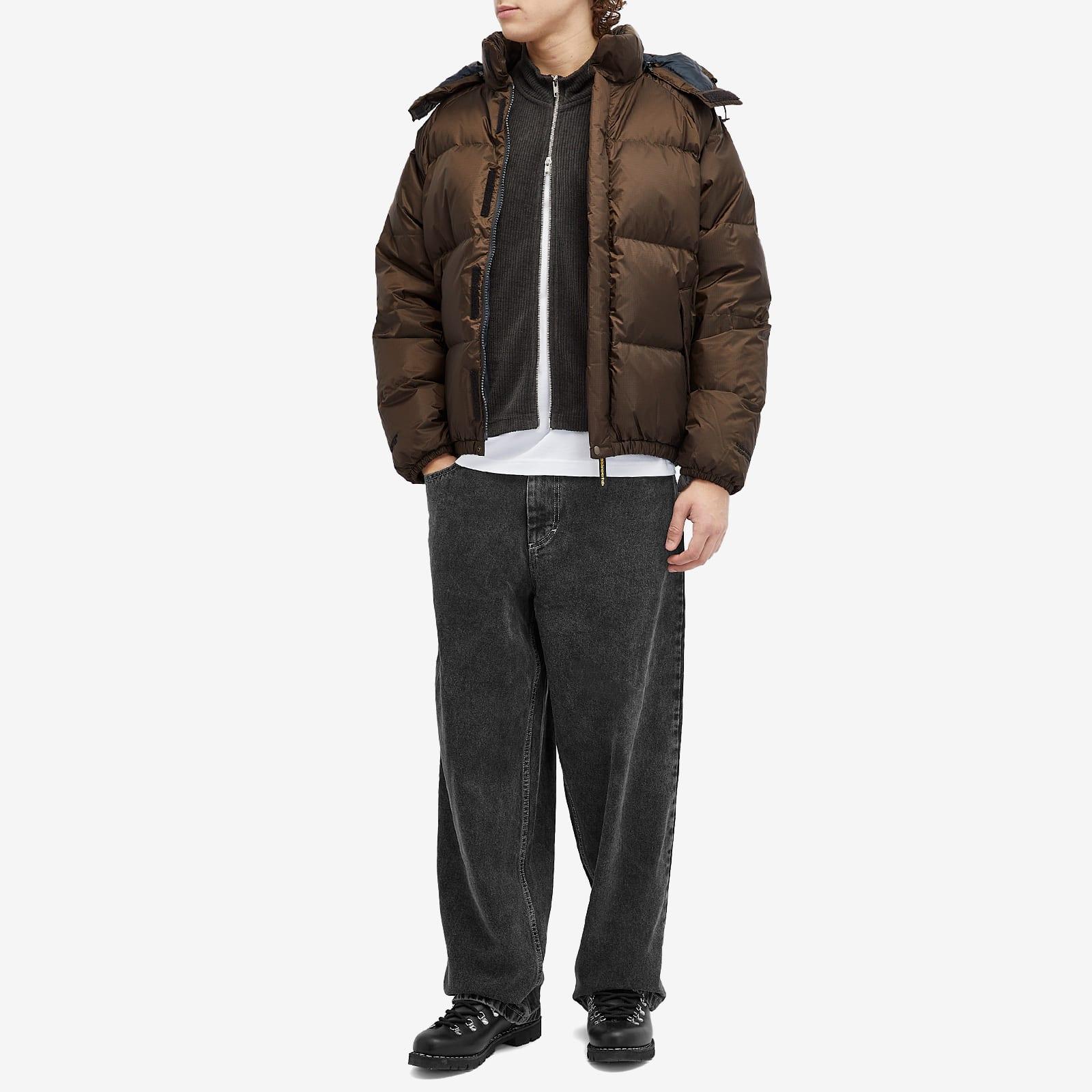 thisisneverthat Waterproof Down Puffer Jacket in Brown for Men | Lyst