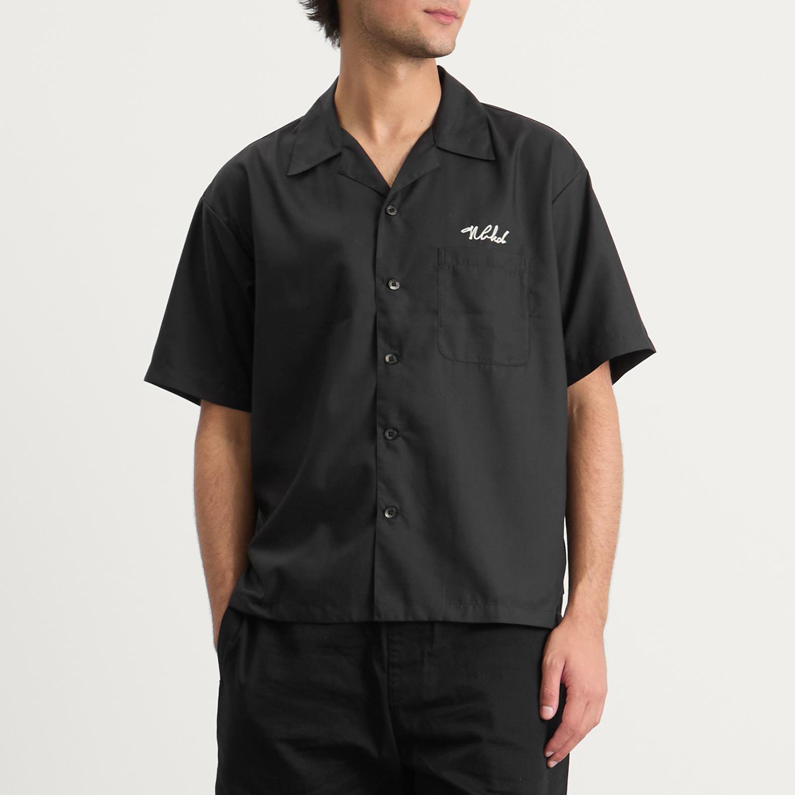 Neighborhood Solid Hawaiian Shirt in Black for Men | Lyst UK