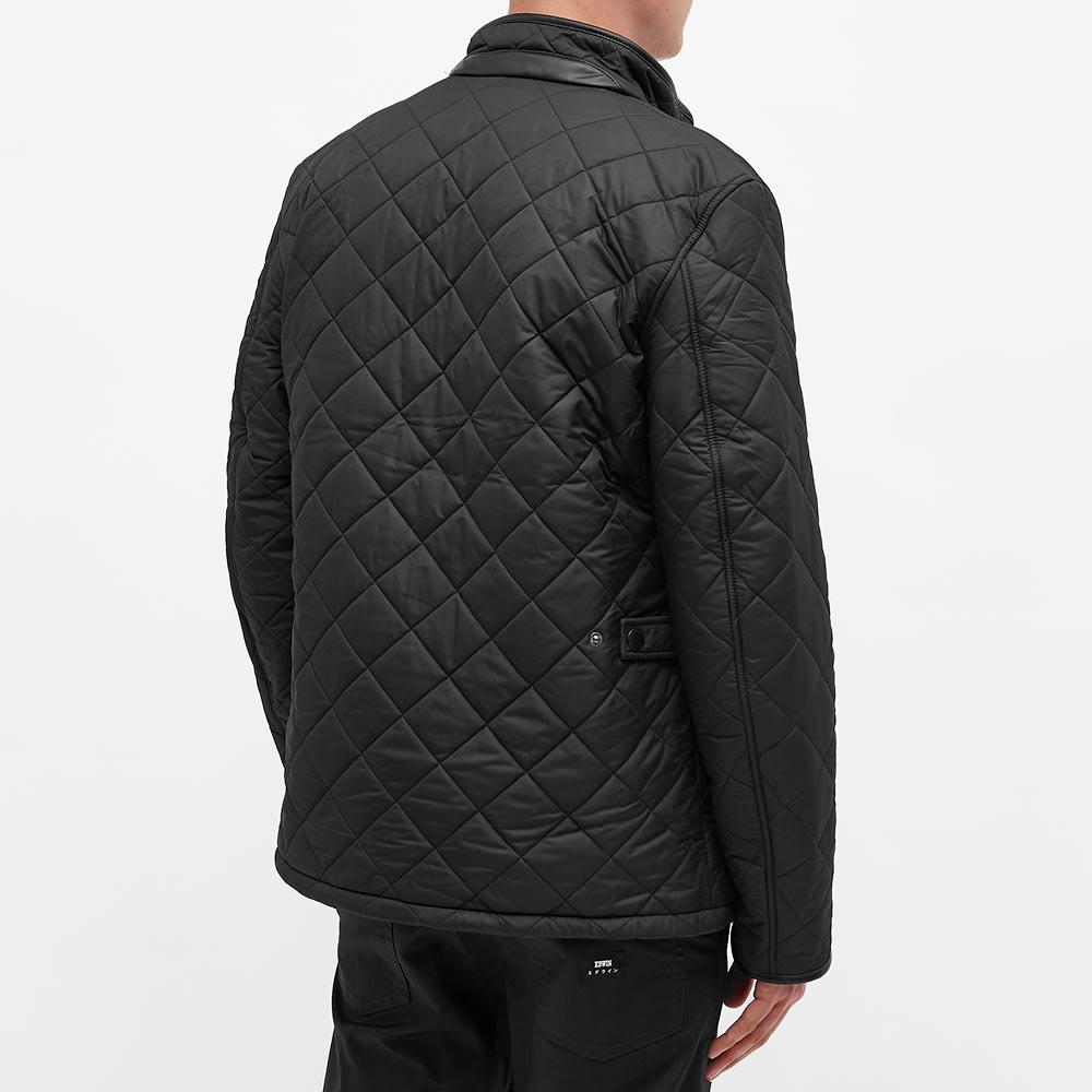Barbour Powell Quilted Jacket in Black for Men | Lyst