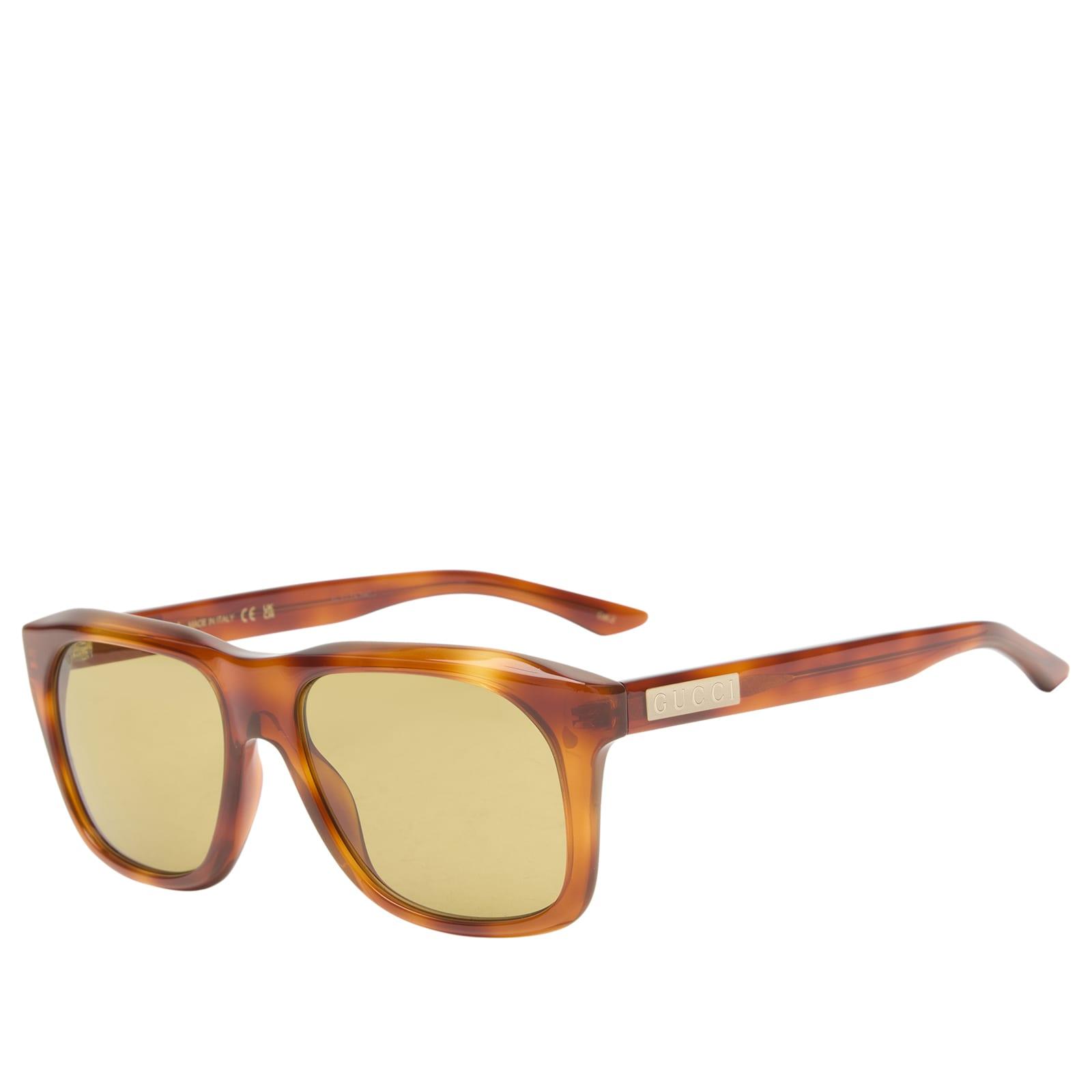 NEW Gucci GG2077S Brown Green Lens Sunglasses $415 Gucci GG2077S Sunglasses Havana at CareOfCarl.com main image 2