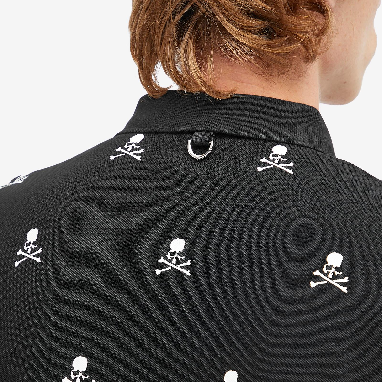 Fred Perry X Mastermind Skull Polo Shirt in Black for Men | Lyst UK