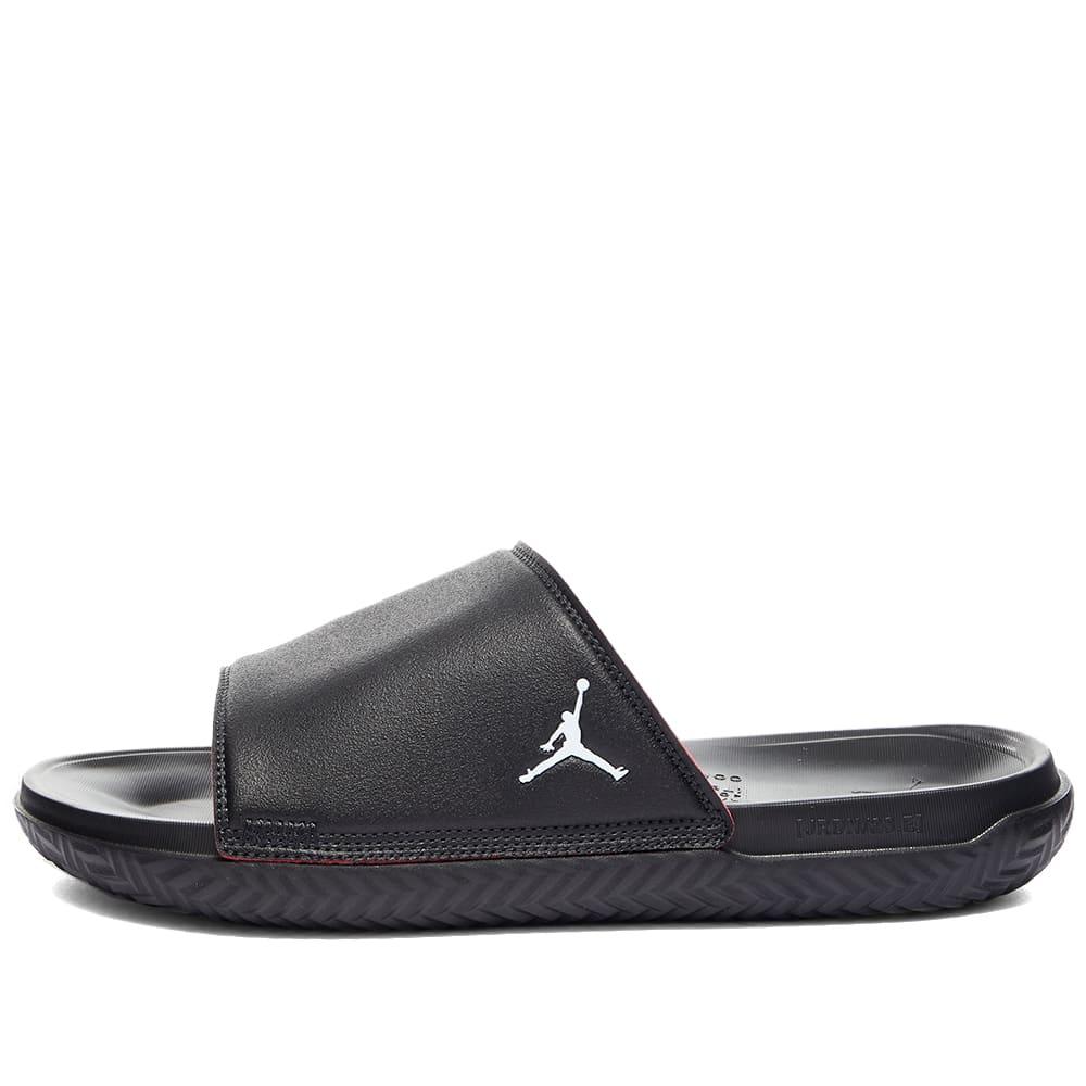 Nike Air Jordan Play Slide in Black for Men | Lyst