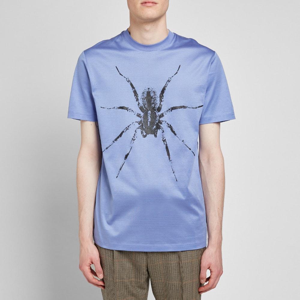 blue lanvin spider t shirt