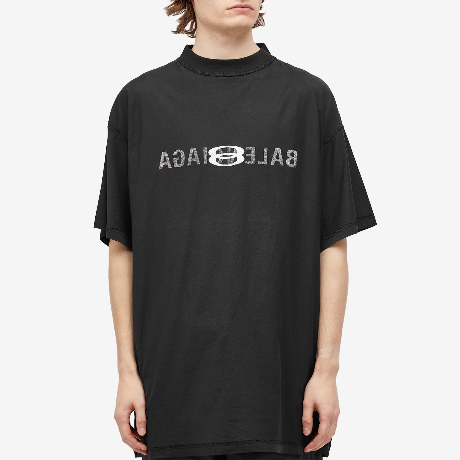 Balenciaga Ai Logo Inside Out T-Shirt in Black for Men | Lyst Balenciaga Ai Logo Inside Out T-Shirt in Black for Men | Lyst