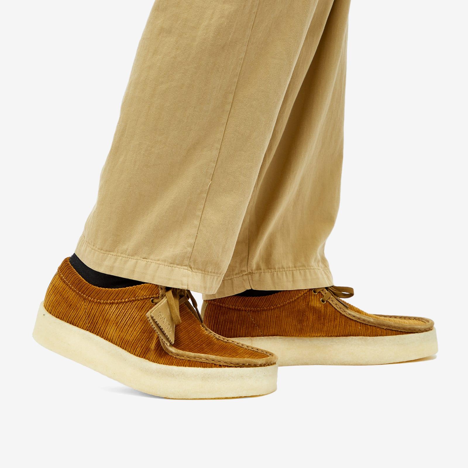 Clarks Wallabee Cup Corduroy in Brown for Men Lyst UK