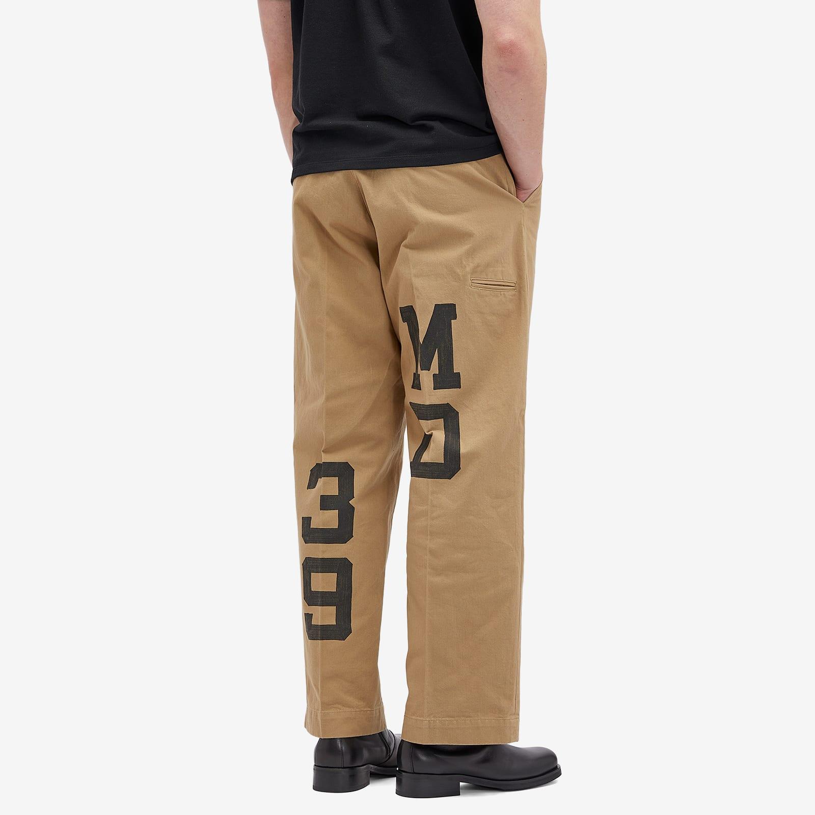 Human Made Wide Chino Pants in Natural for Men | Lyst