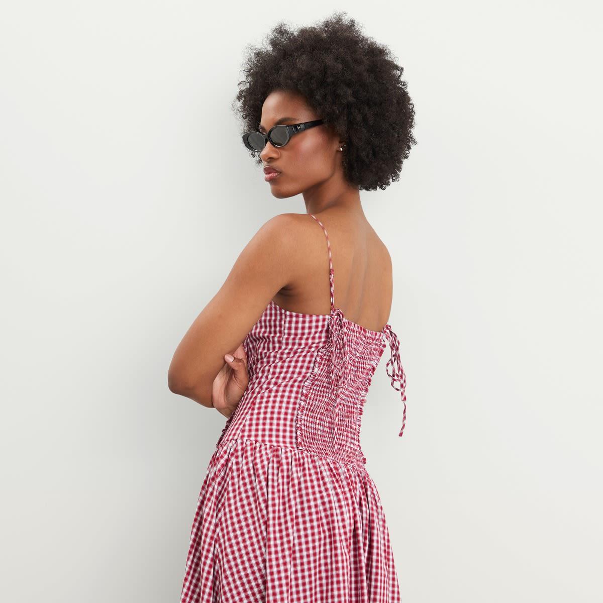 damson madder faith midi dress Damson Madder Faith Midi Dress in Pink