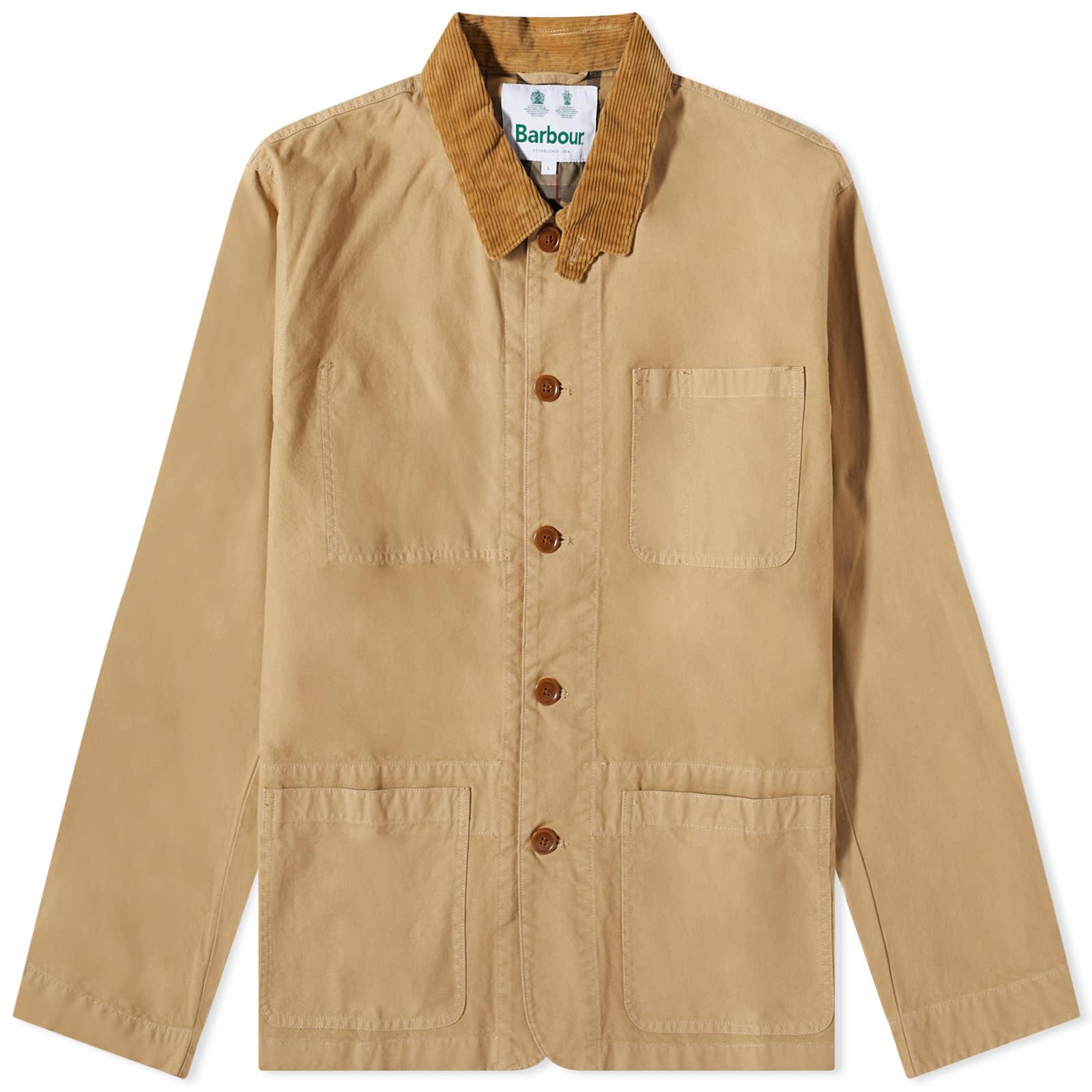 Barbour Chore Casual Jacket in Natural for Men | Lyst