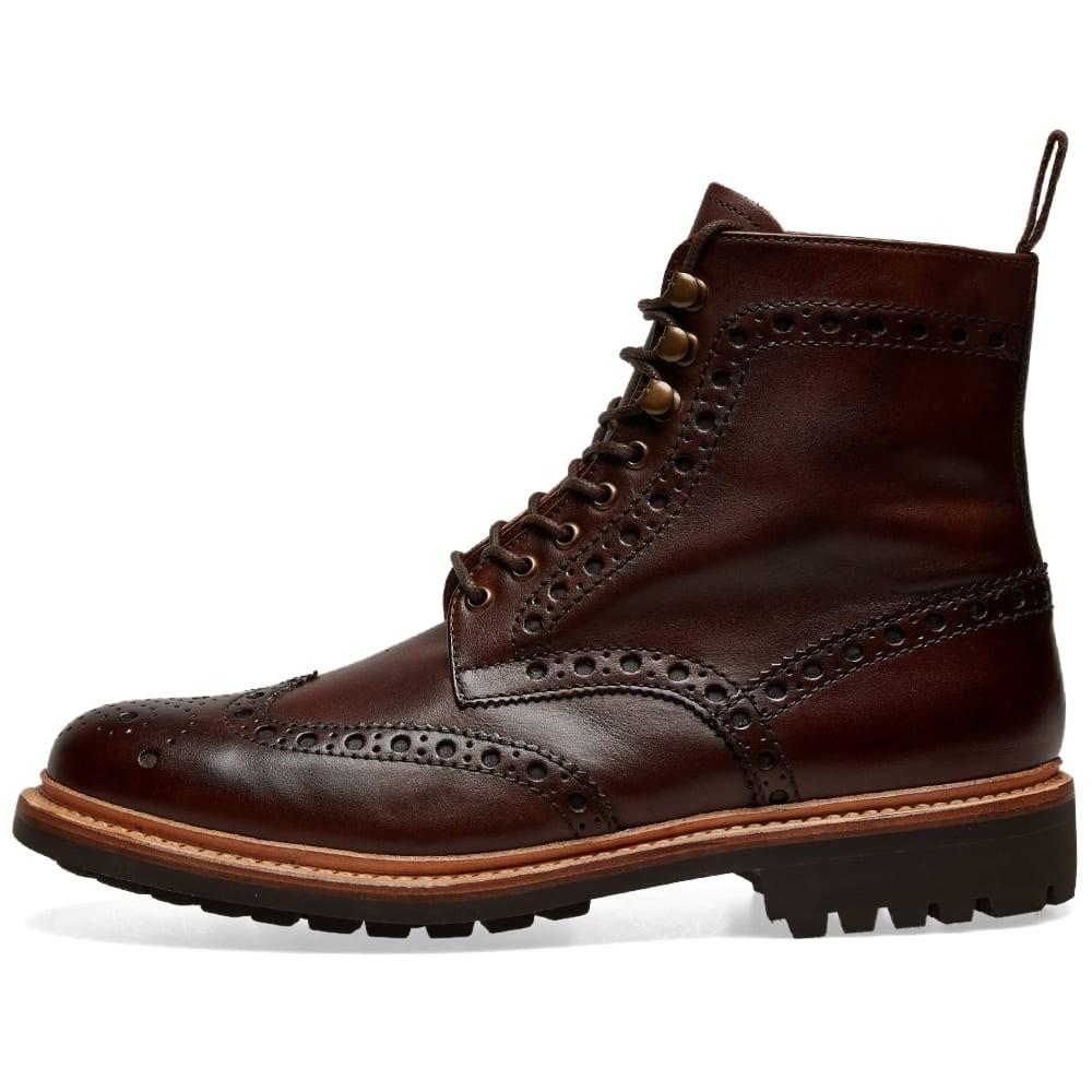 commando sole brogue shoes