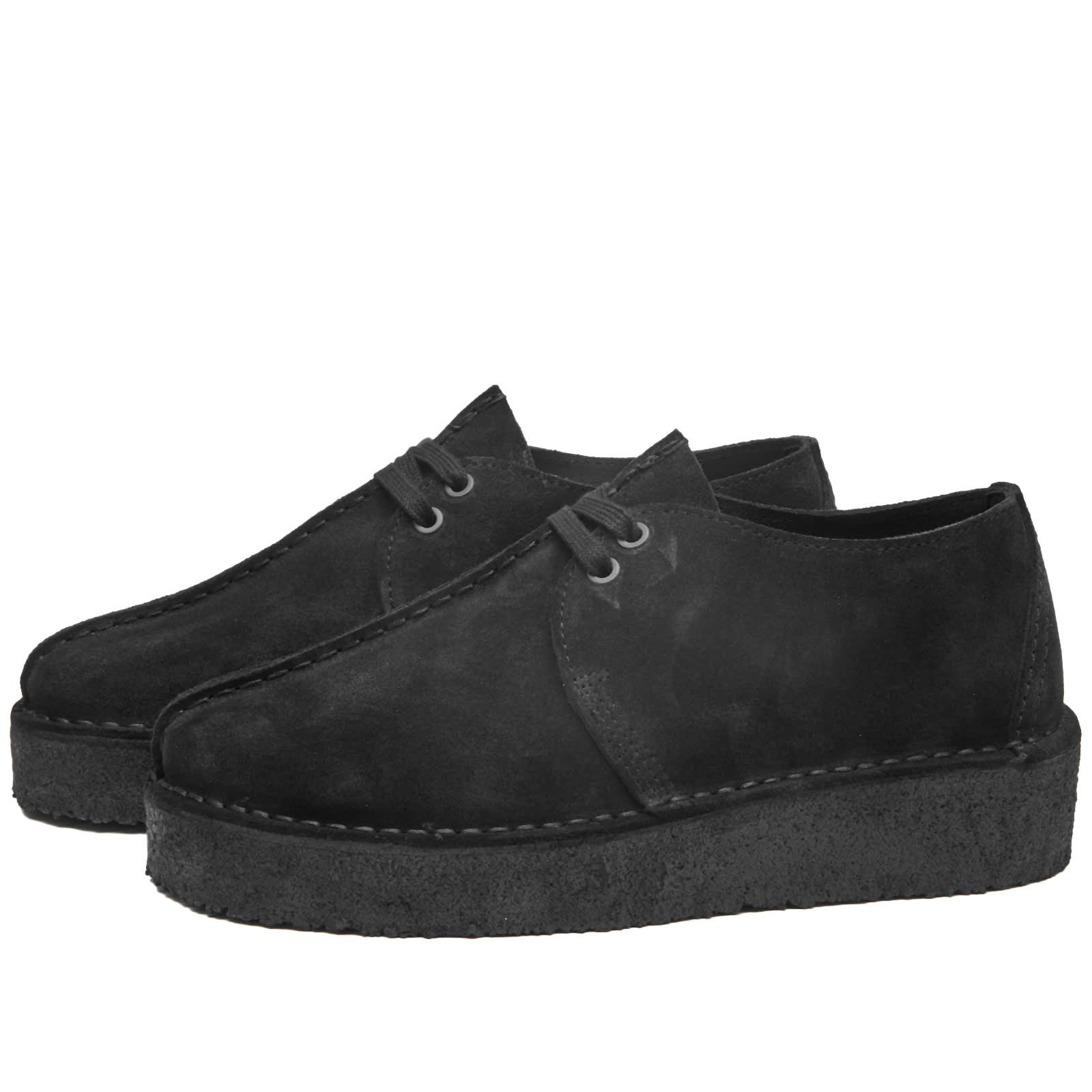 Clarks Trek Wedge Shoes in Black | Lyst