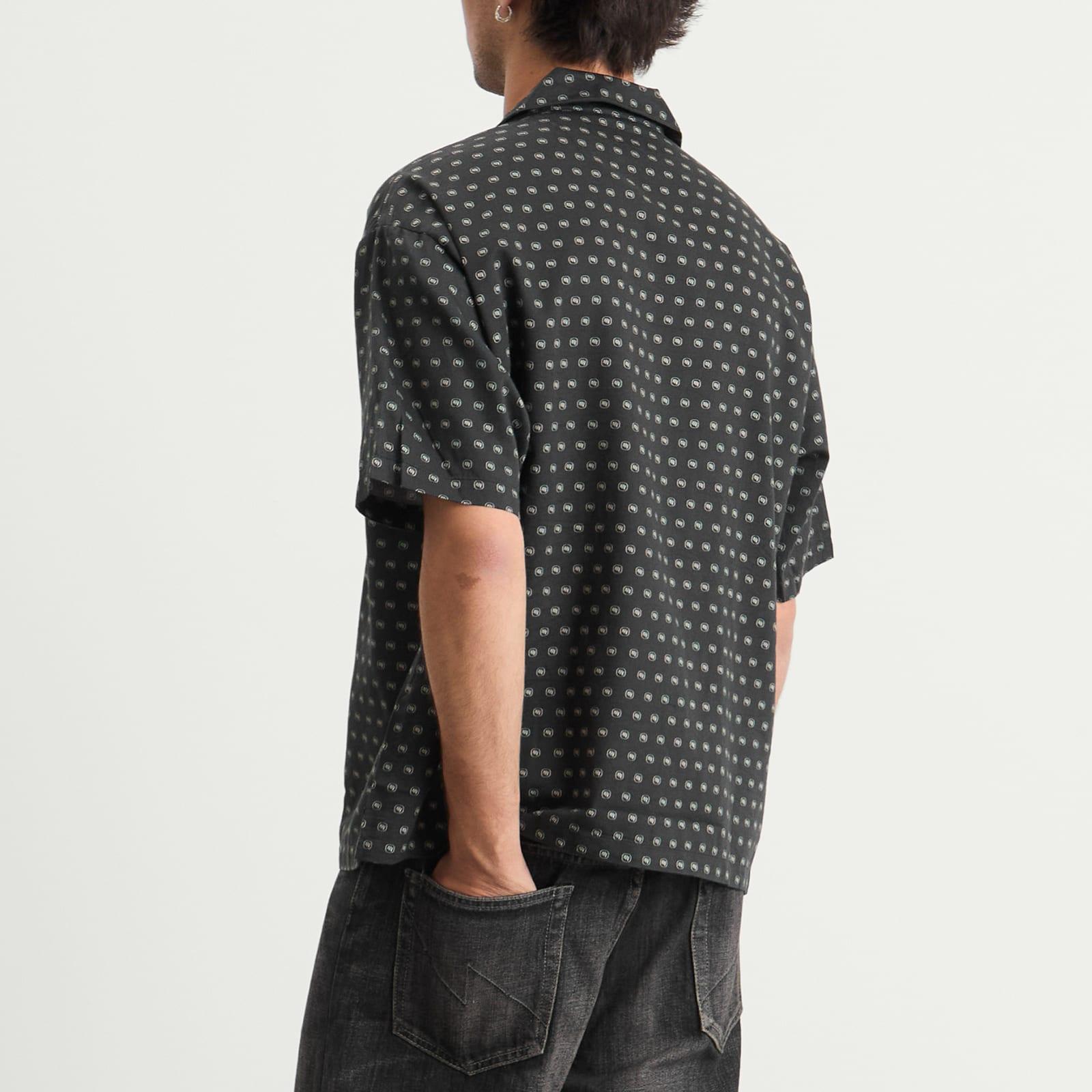 Neighborhood Monogram Pattern Hawaiian Shirt in Black for Men | Lyst