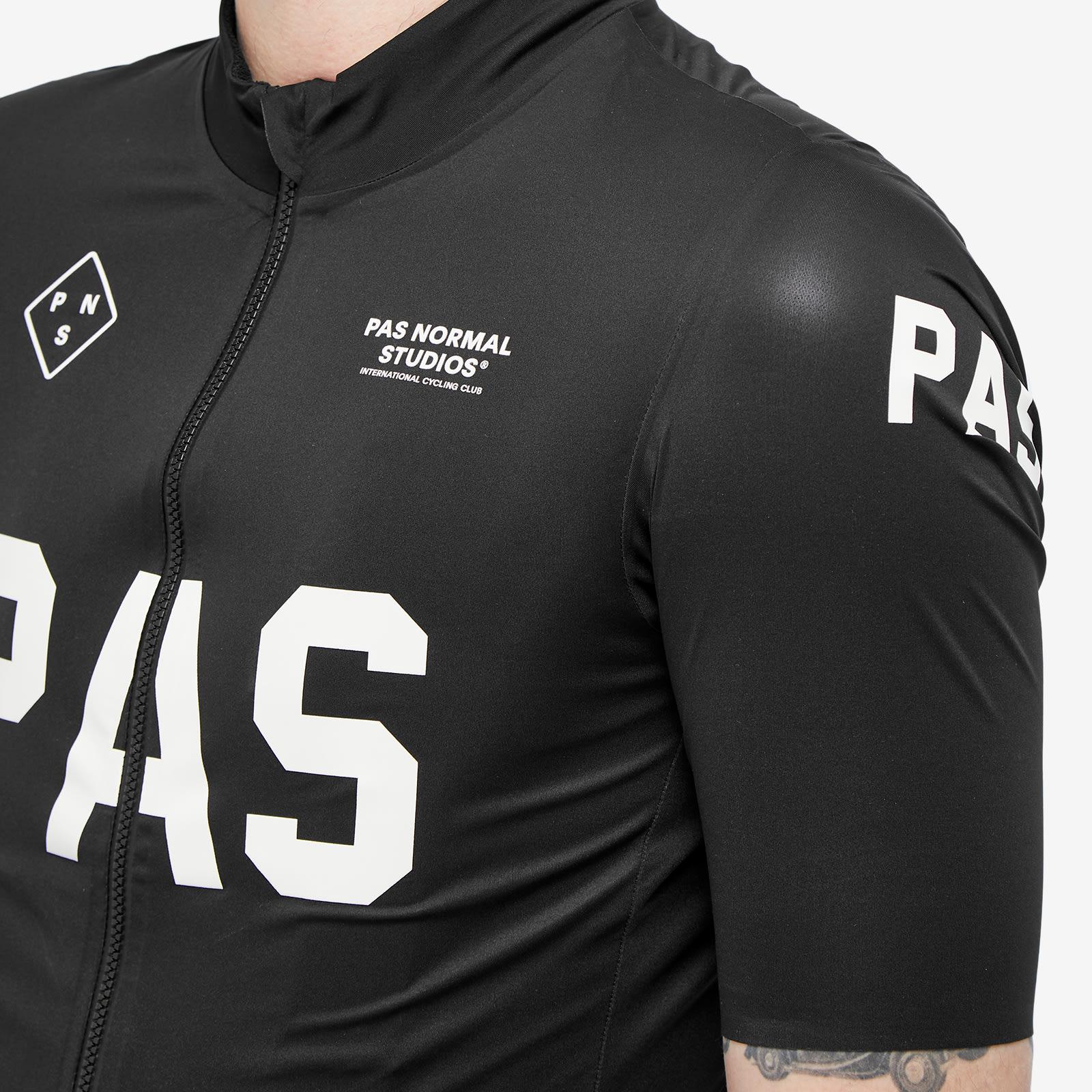 Pas Normal Studios Pas Mechanism Pro Rain Jersey in Black