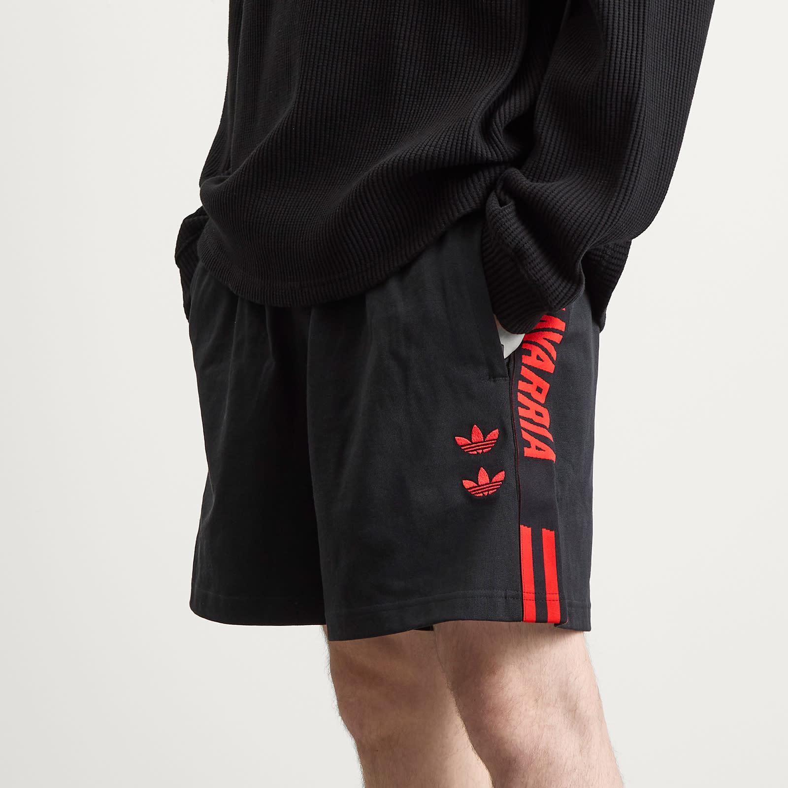 adidas X Willy Chavarria Gym Short in Black for Men | Lyst UK
