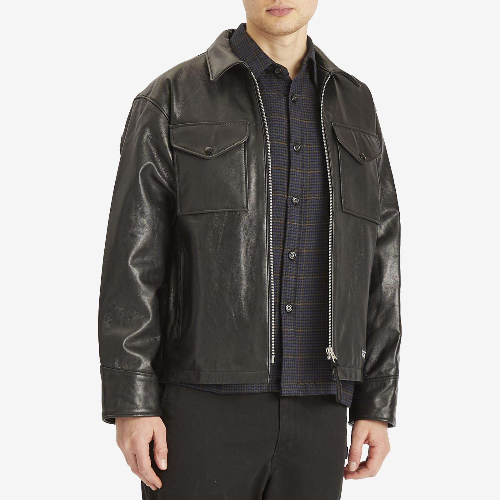 neighborhood LEATHER PM JACKET Lサイズ