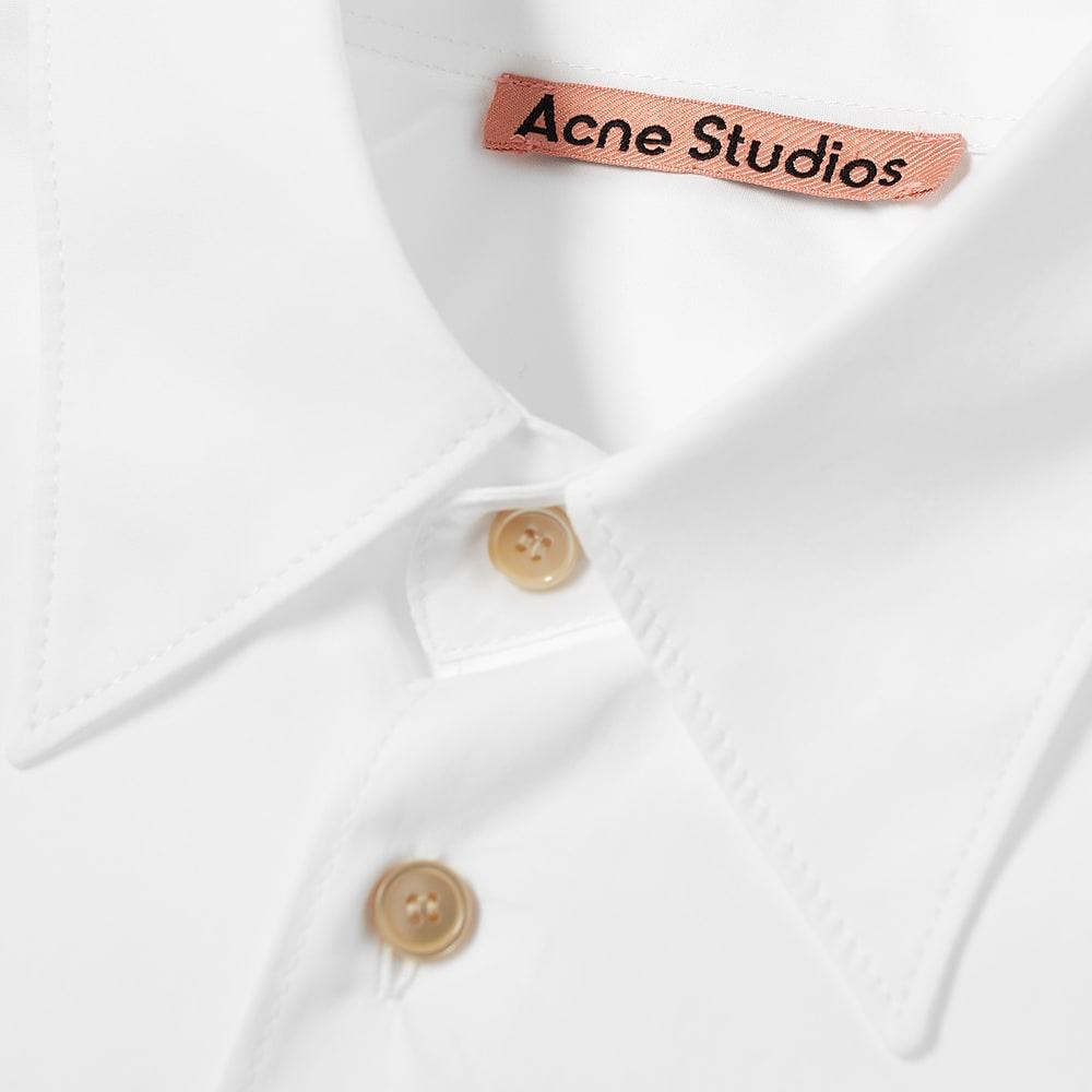 Acne Studios Sale Soft Poplin Pink Label Shirt in White for Men