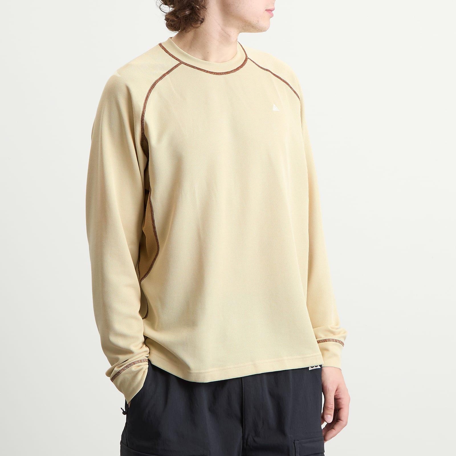Nike Acg Wolf Long Sleeve Chinati Baselayer in Natural for Men | Lyst