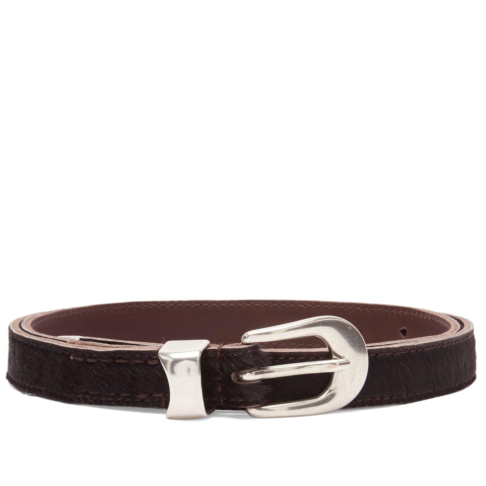 Our Legacy 2Cm Belt in Brown for Men | Lyst