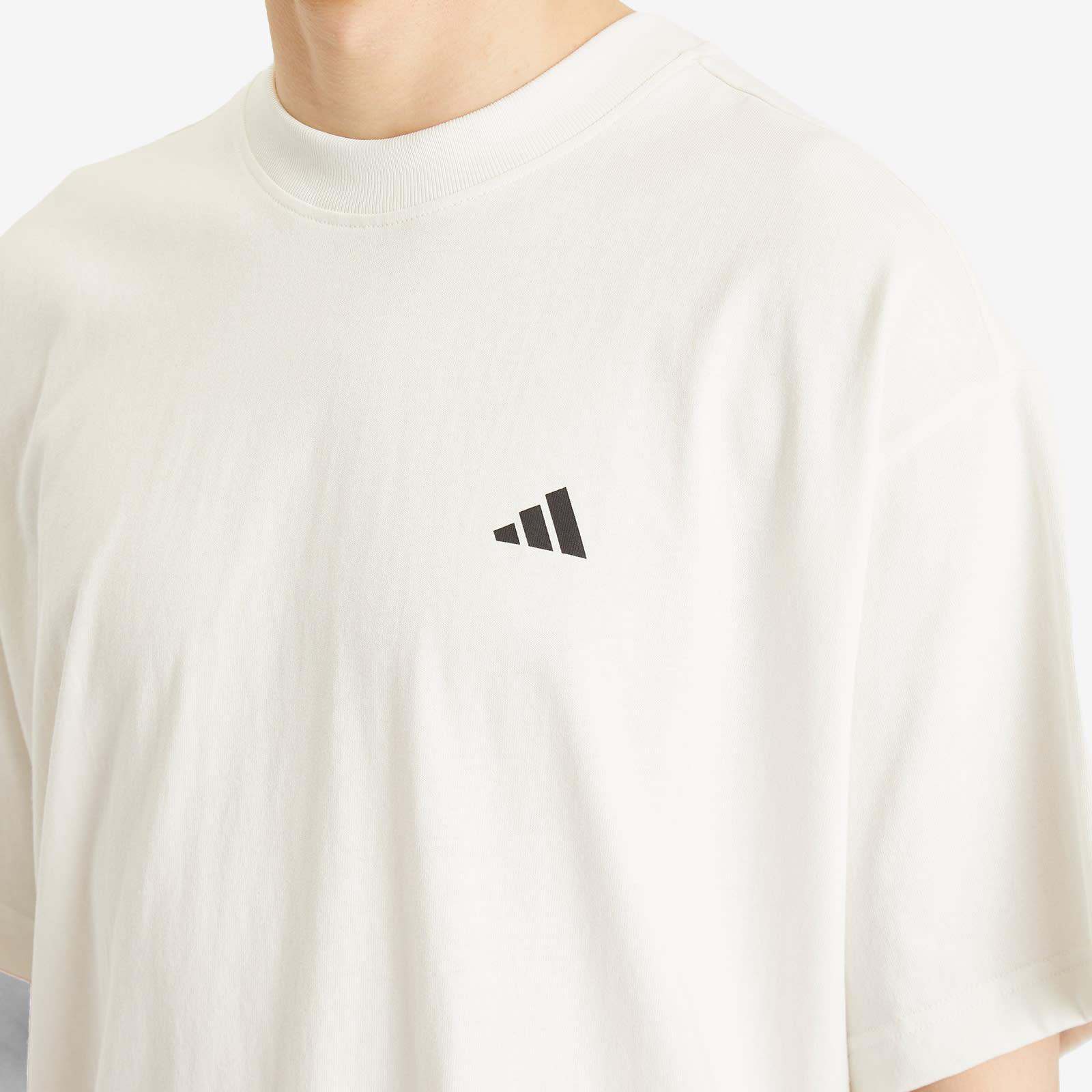 ★★Adairs★★ Anthony Edwards Seasonal Logo Tee Cloud White adidas Anthony Edwards Seasonal Logo T-Shirt in White for
