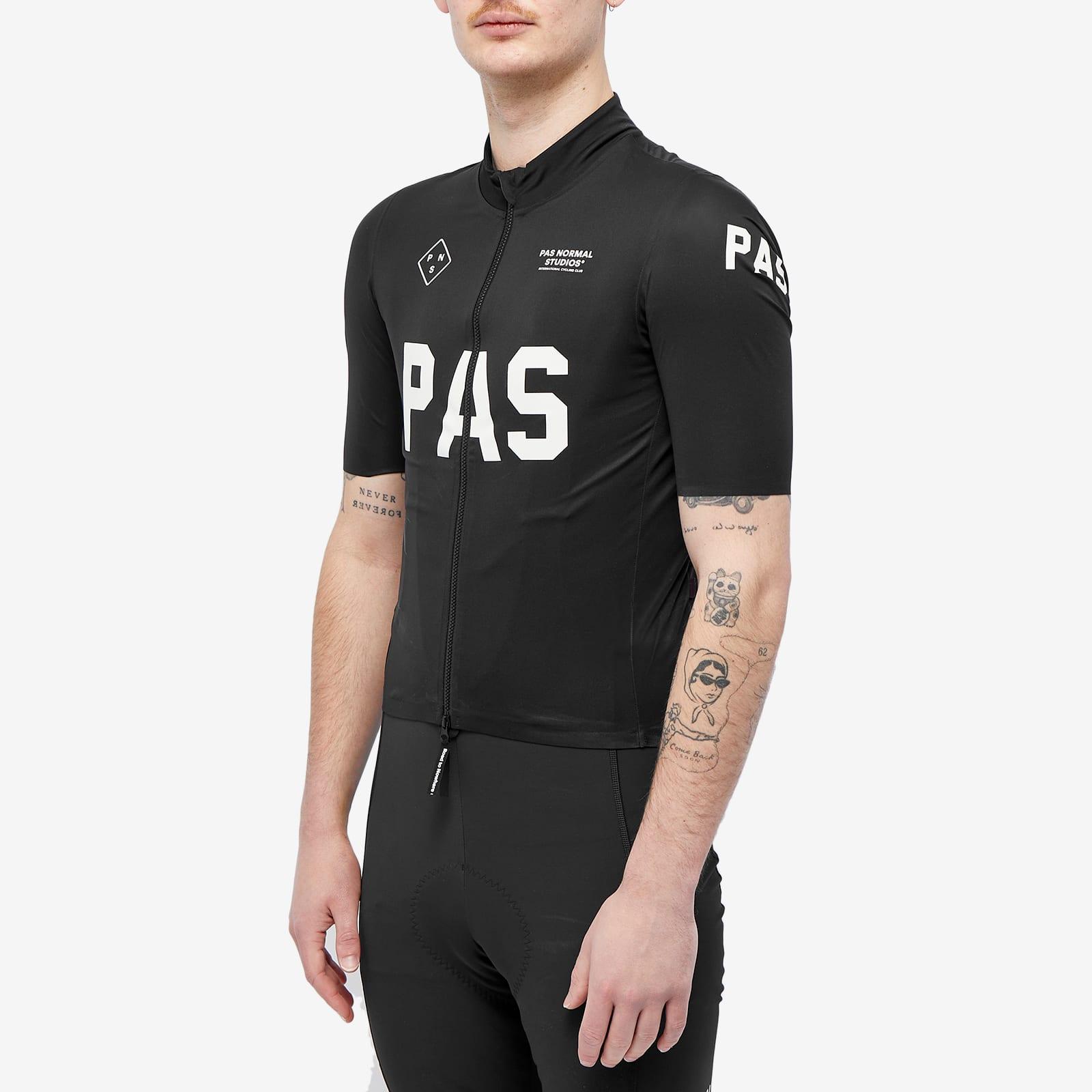 Pas Normal Studios Pas Mechanism Pro Rain Jersey in Black