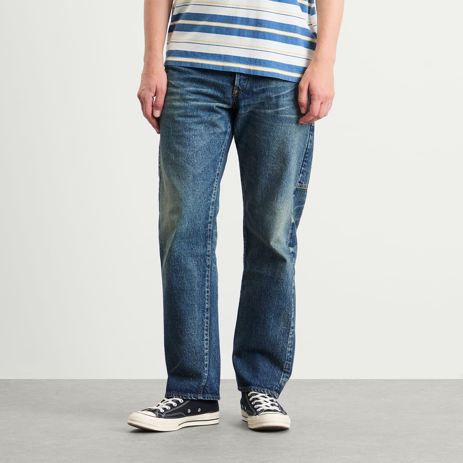 Human Made Future Straight Denim Jeans in Blue for Men | Lyst