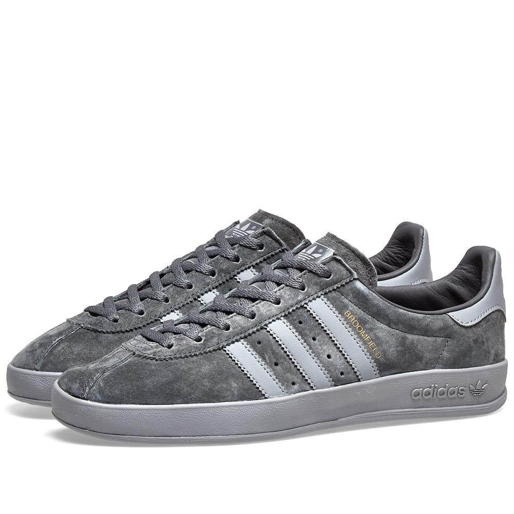 adidas Broomfield Suede Trainers in Grey (Gray) for Men - Lyst