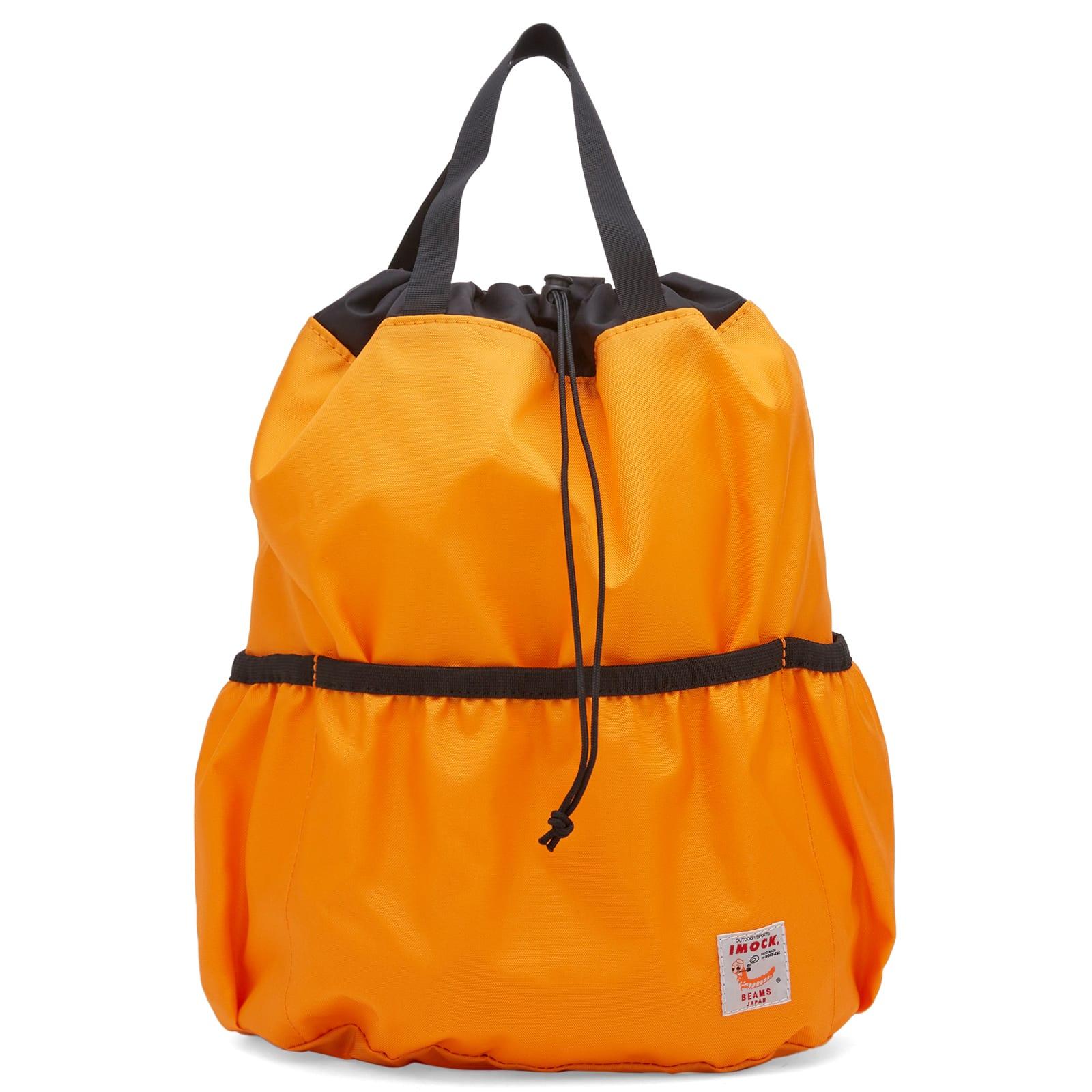 BEAMS Japan X Imock Backpack in Orange | Lyst