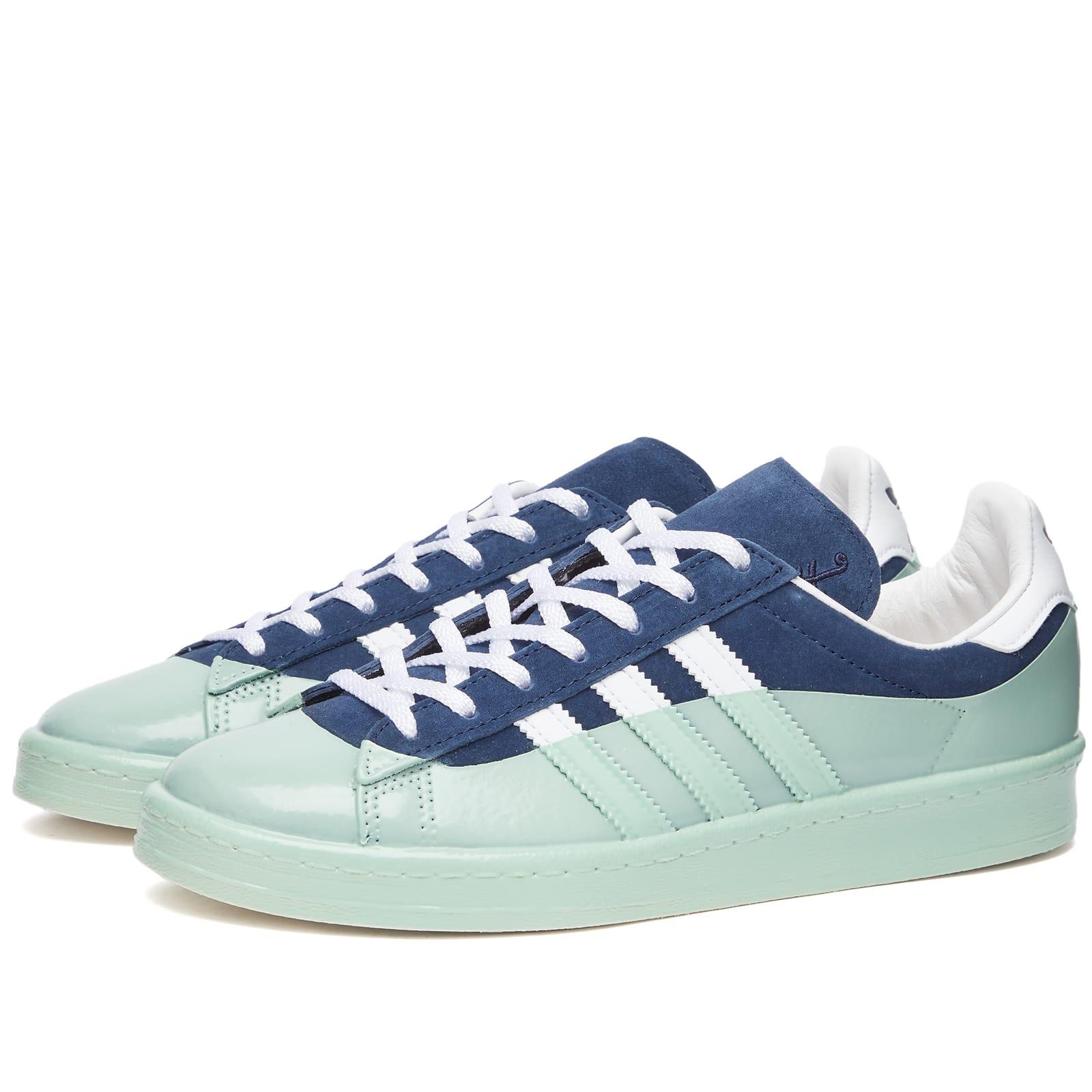 Adidas Campus 80s Navy/White Sneakers 9.5