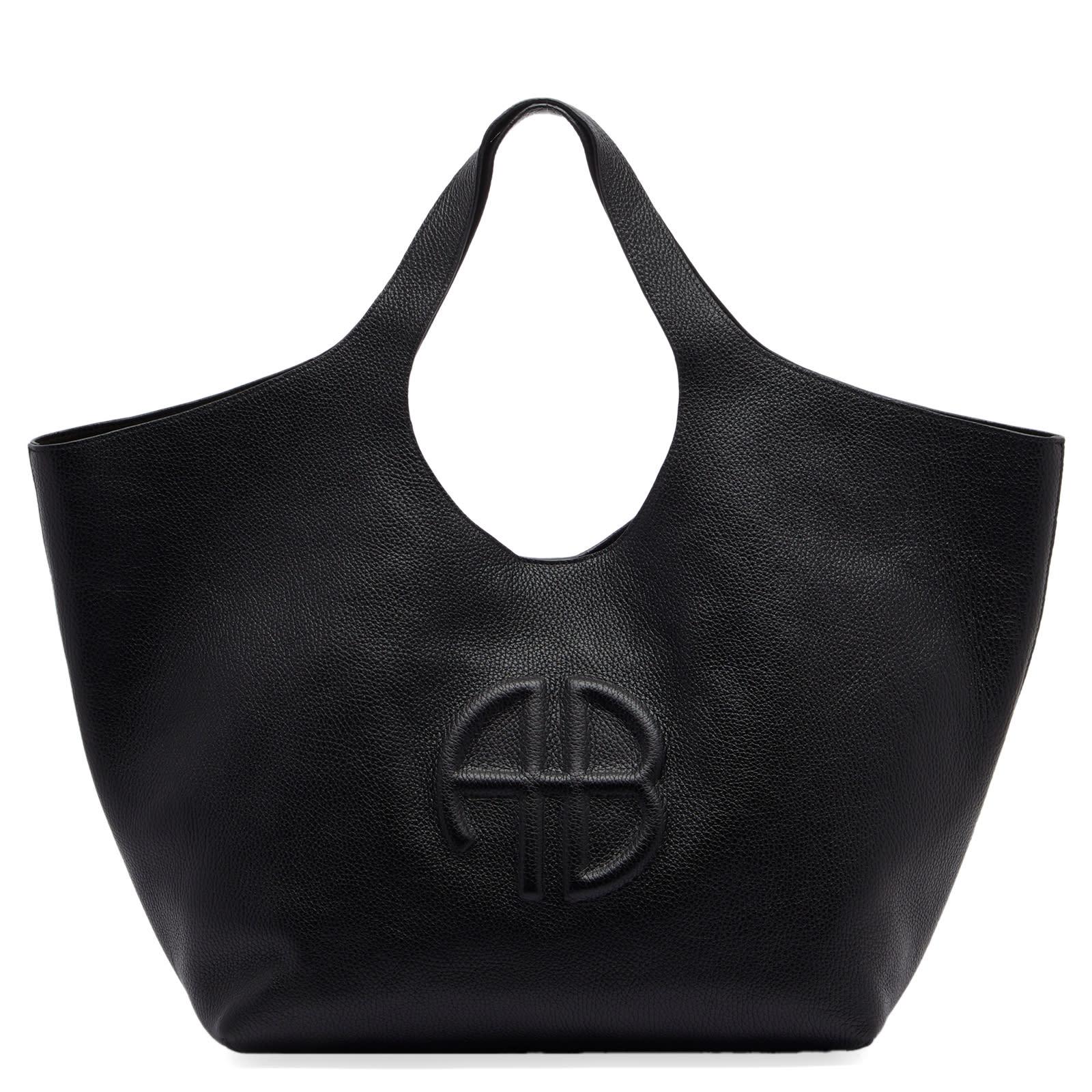 【関税込み】Lili Bucket Bag - ANINE BING - Leather - Black ANINE BING Lili Bucket Bag | Black | FARFETCH